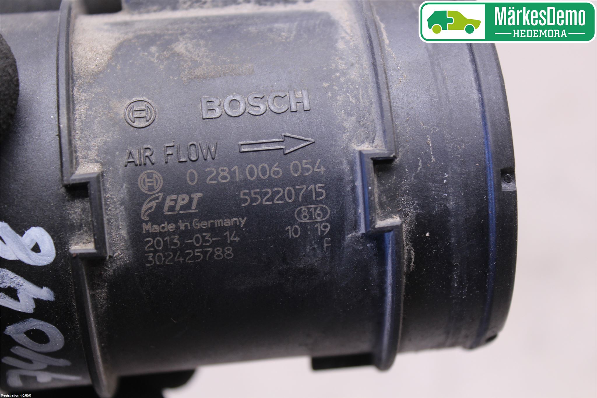 Fiat 500L 13-19 Injluftmassamätare