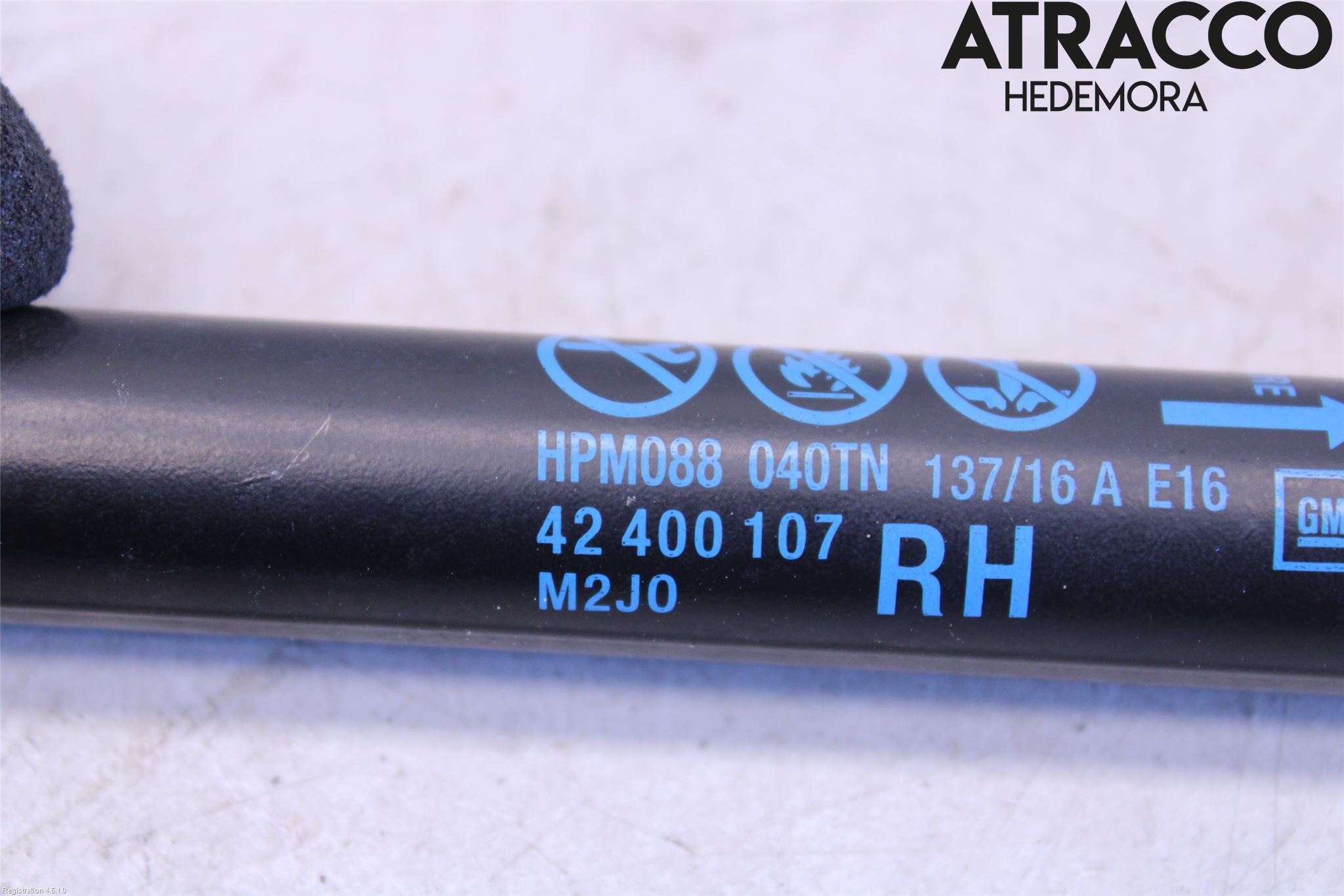 Opel KARL 16-19 Gasfjäder Baklucka