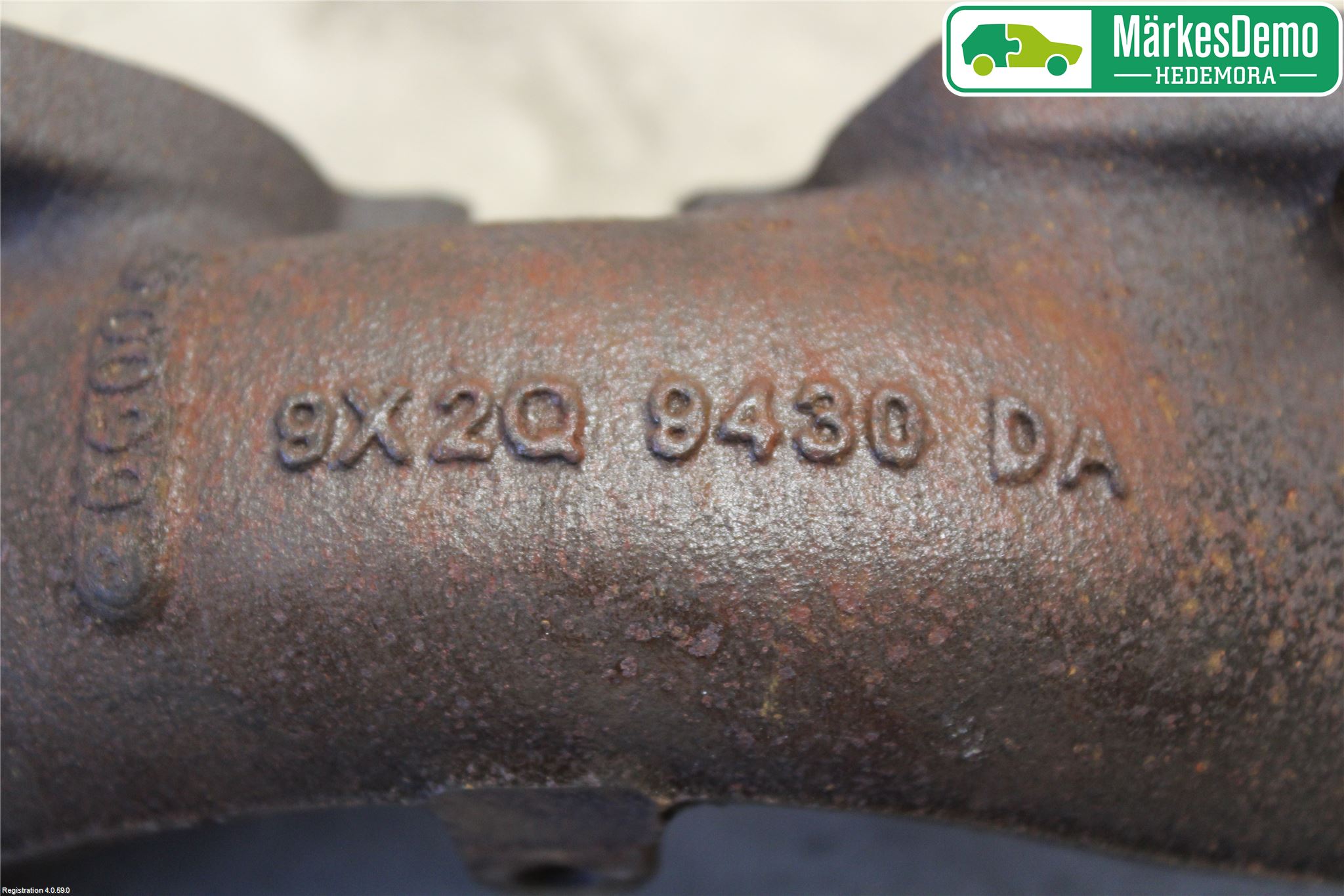 Jaguar XF 08-15 Grenrör Avgas