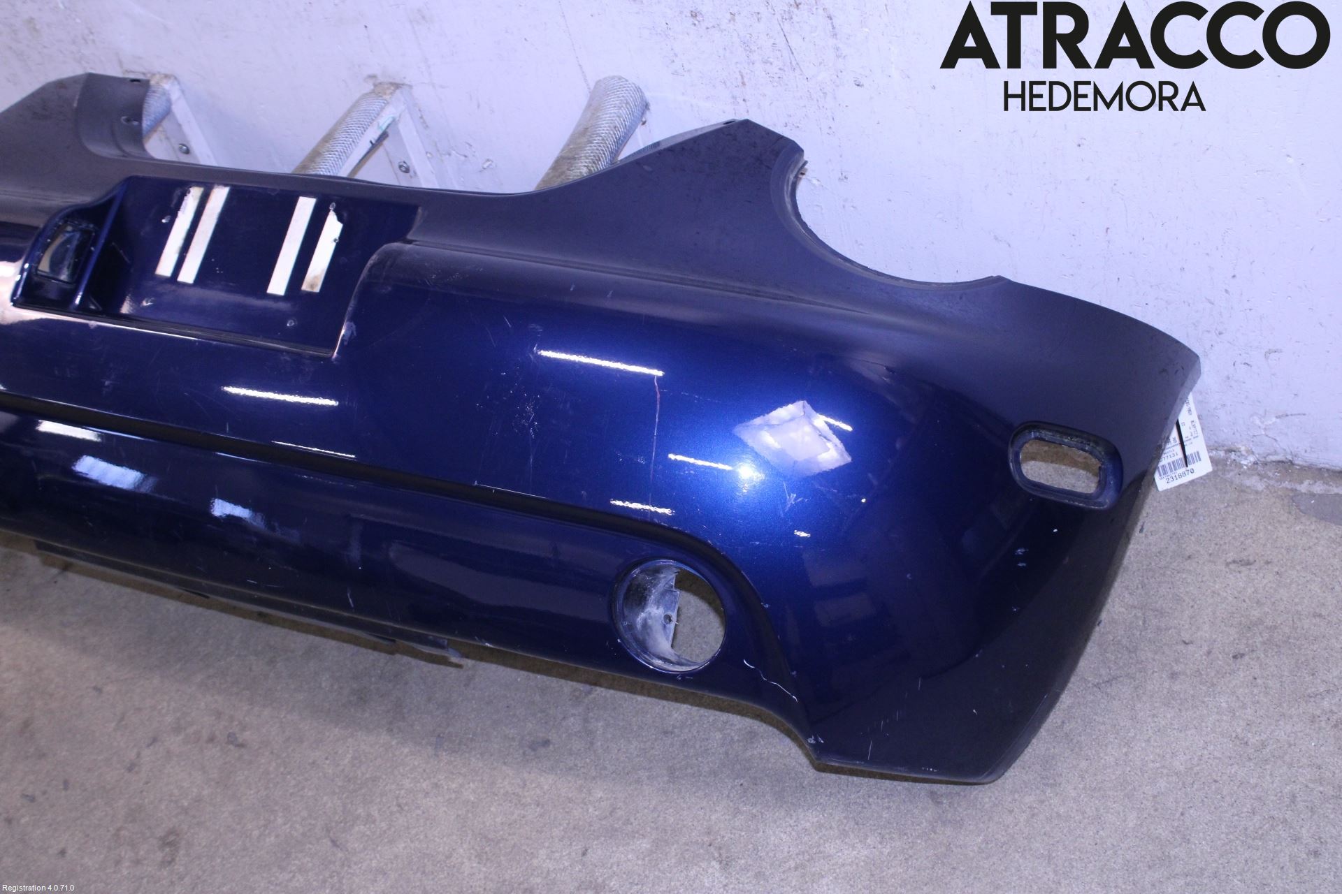 Volkswagen VW BEETLE 98-10 Stötfångarbeklädnad Bak