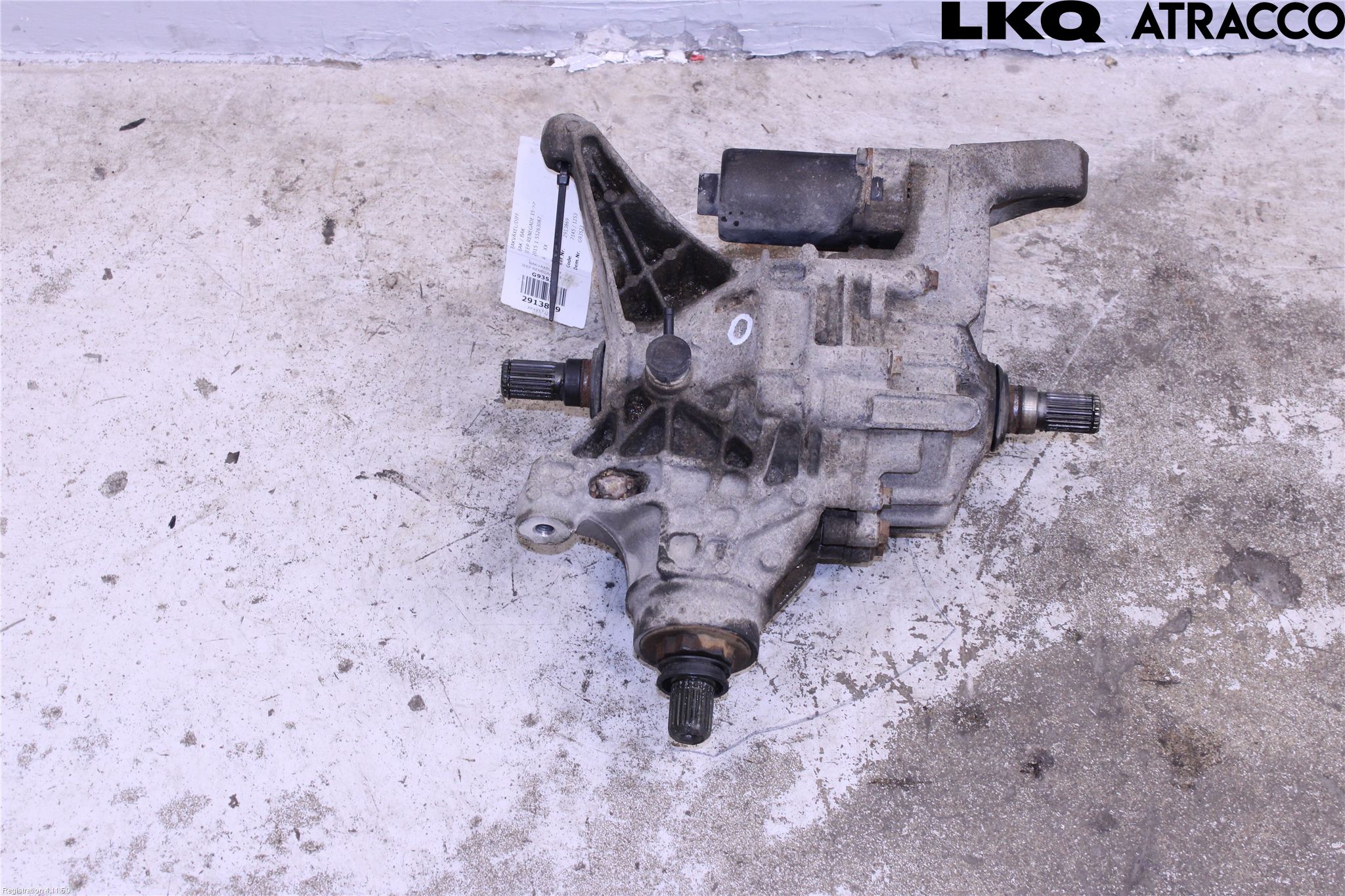 Jeep RENEGADE Bakväxel-Diff