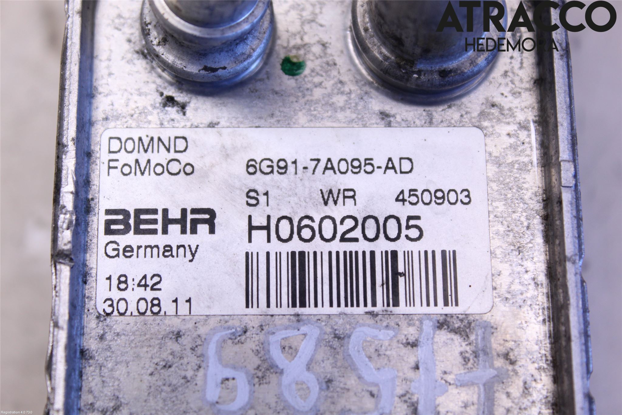 Volvo XC70 08-13 Oljekylare Motor