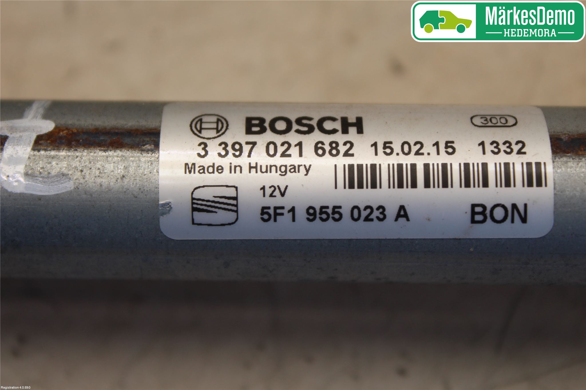 Seat LEON 13-20 Torkarmekanism Vindruta