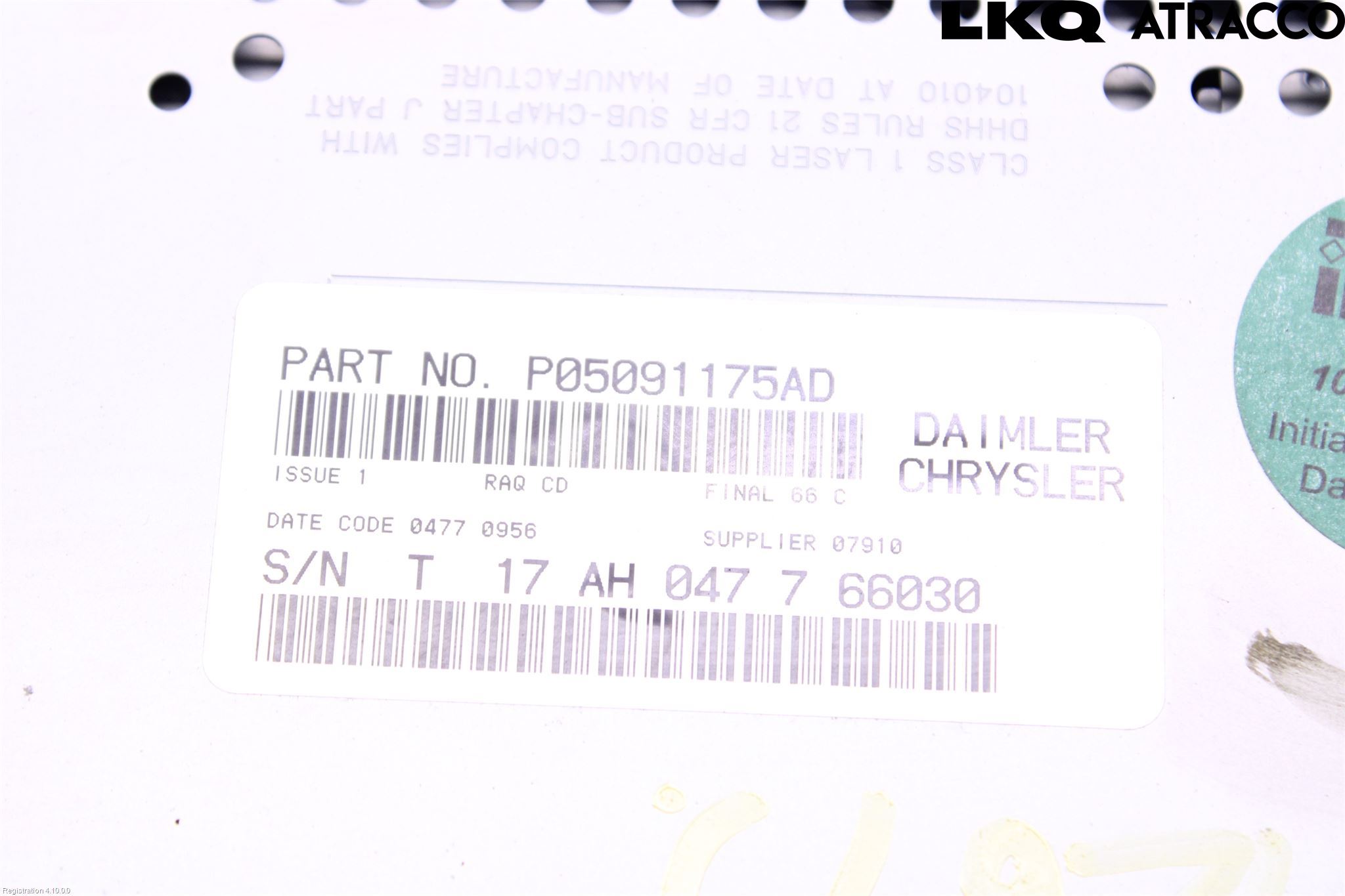 Dodge PICK UP RAM 81- Cd Radio - Multimediapanel