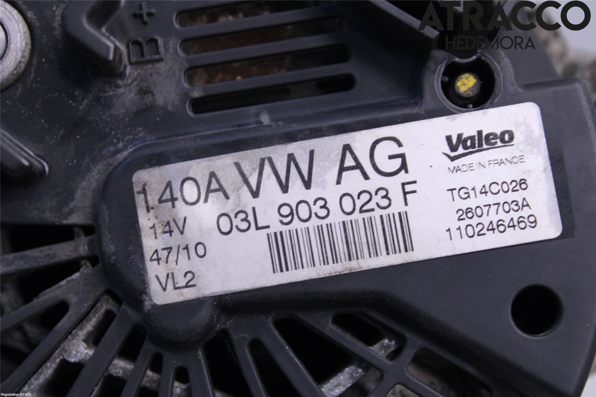Volkswagen VW POLO 10-17 Generator