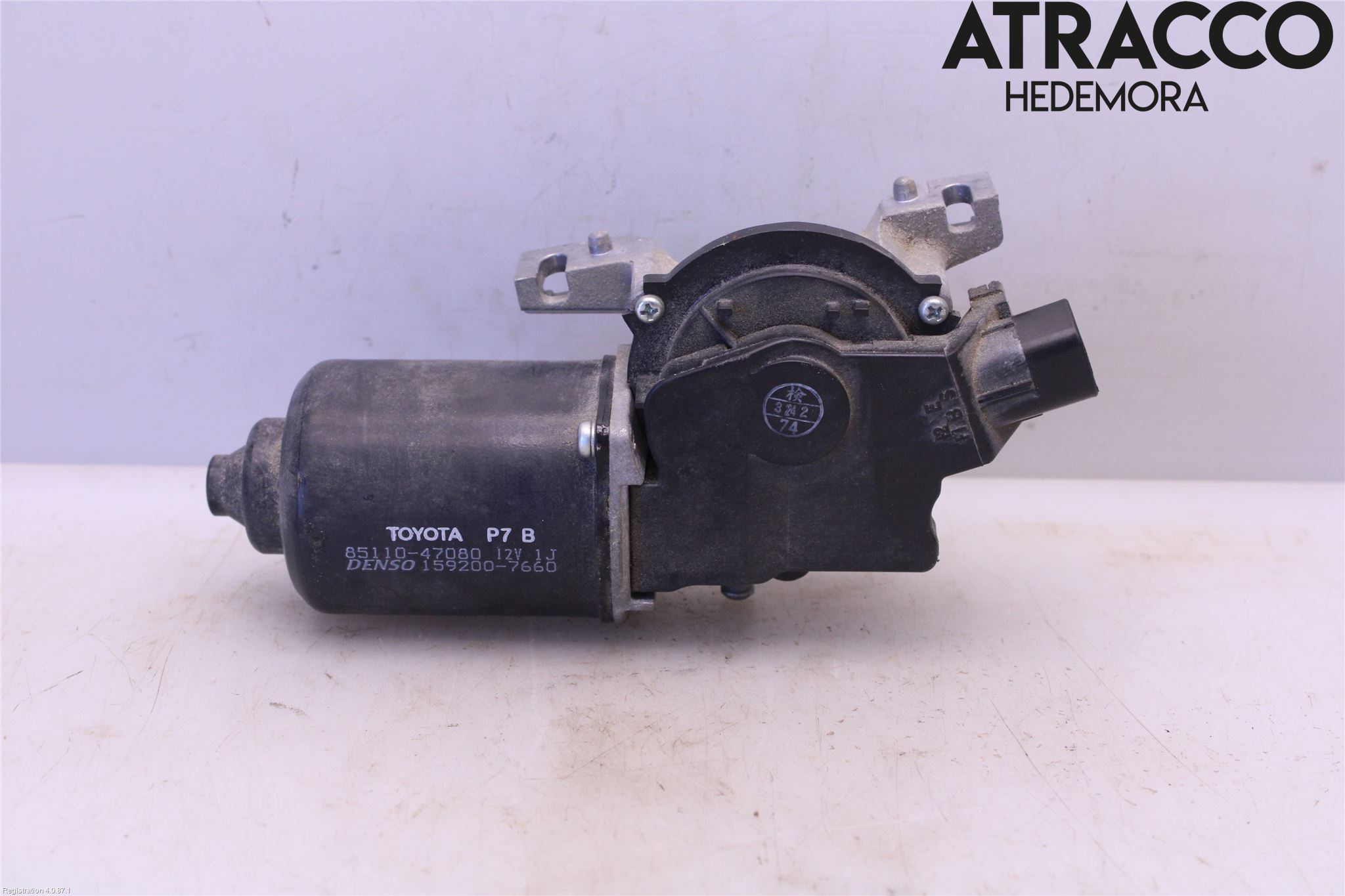 Toyota PRIUS NWH20 04-08 Torkarmotor Vindruta