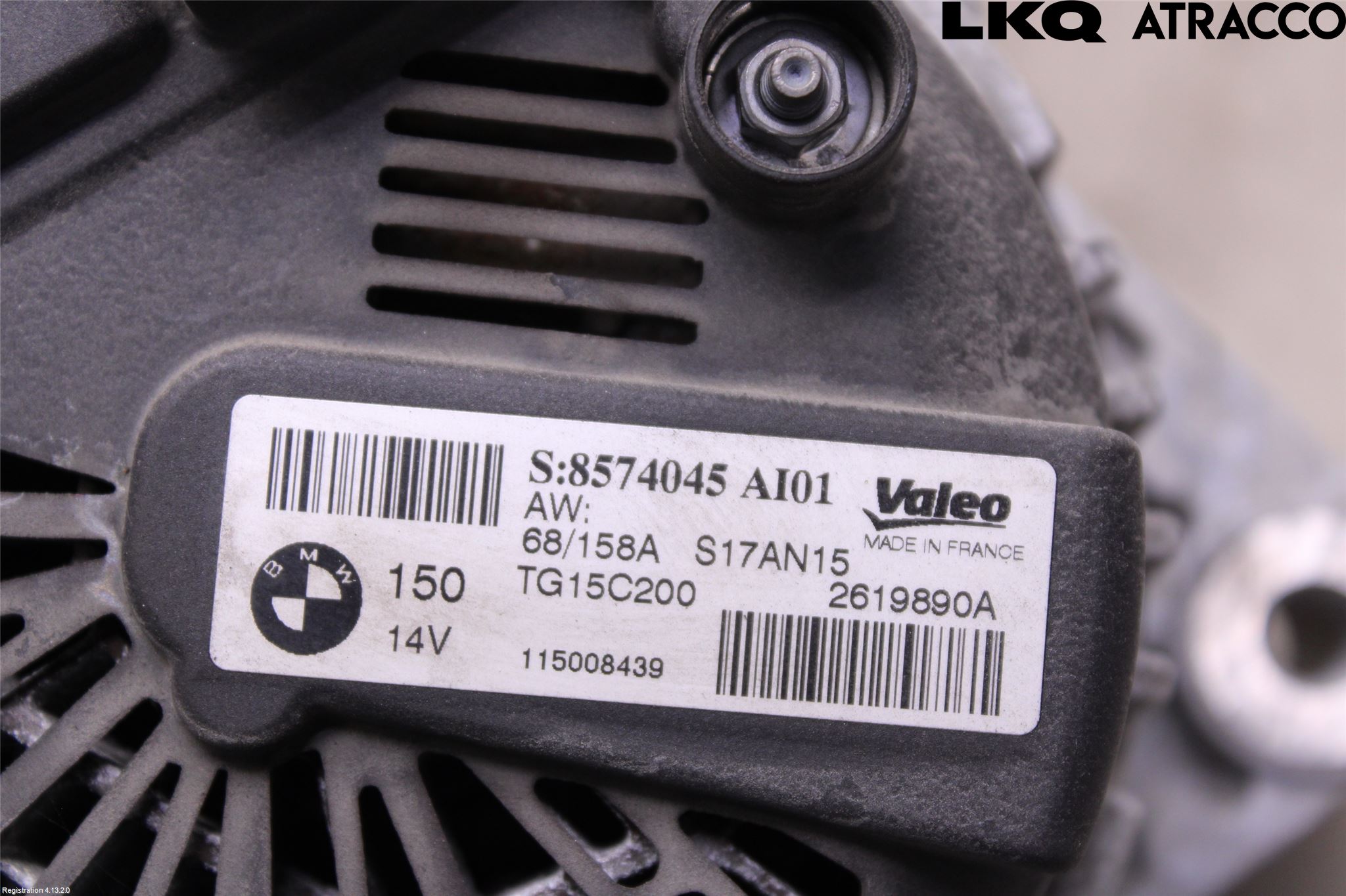 Toyota AVENSIS 16-18 Generator
