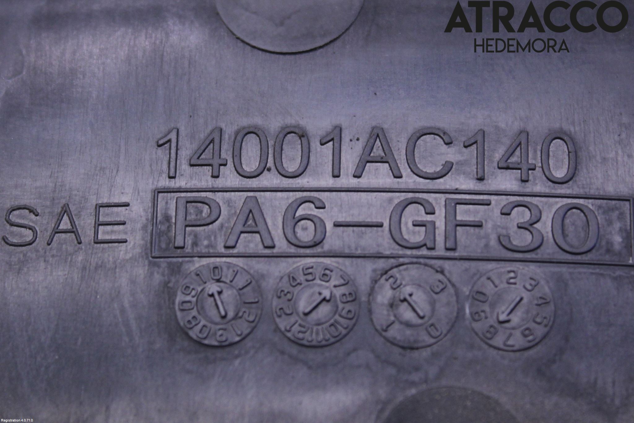 Subaru LEGACY 10-14 Grenrör Insug