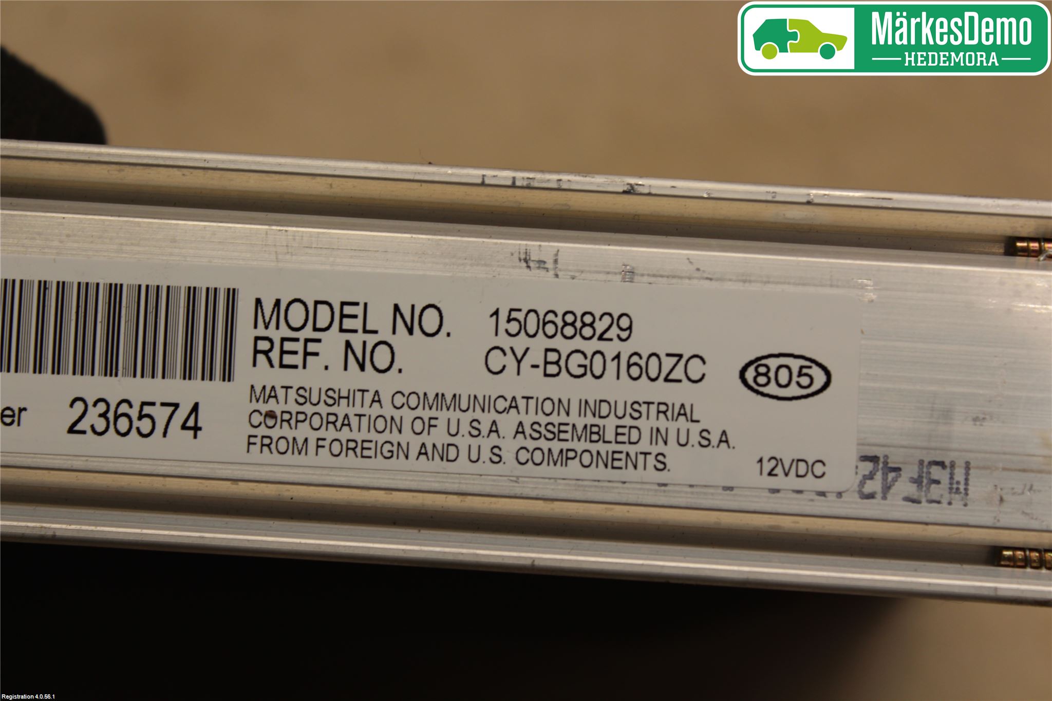 Chevrolet AVALANCHE Radio-Stereo Förstärkare