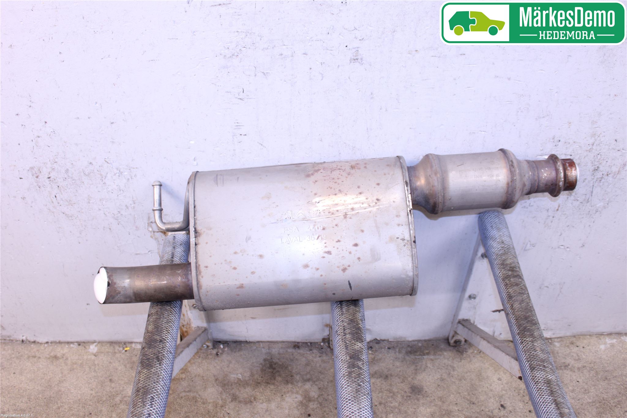 Peugeot EXPERT/E-EXPERT 17- Avgas-Ljuddämpare-Rör