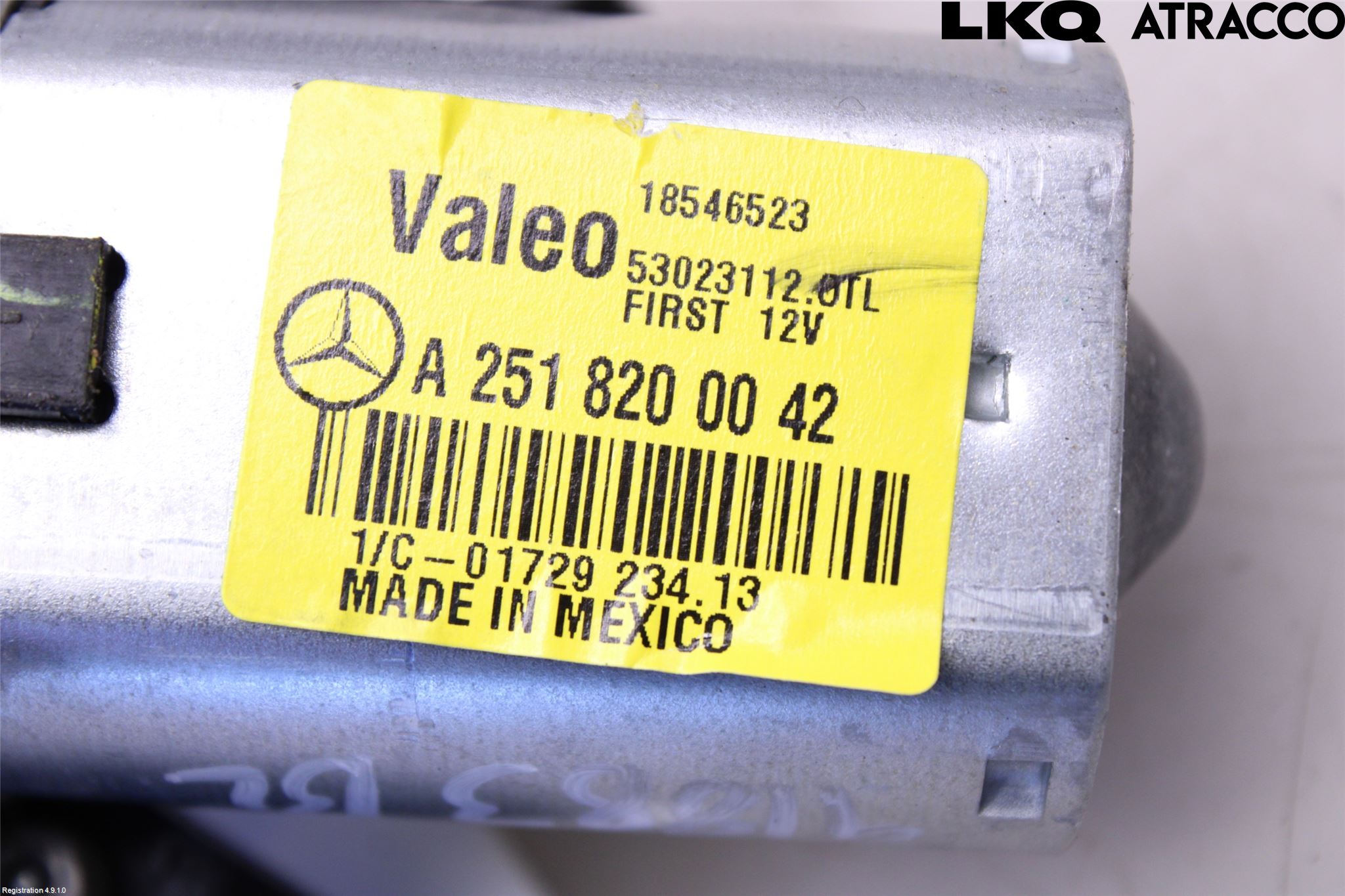 Mercedes-Benz MB ML/GLE-KLASS (W166) 12-18 Torkarmotor Baklucka