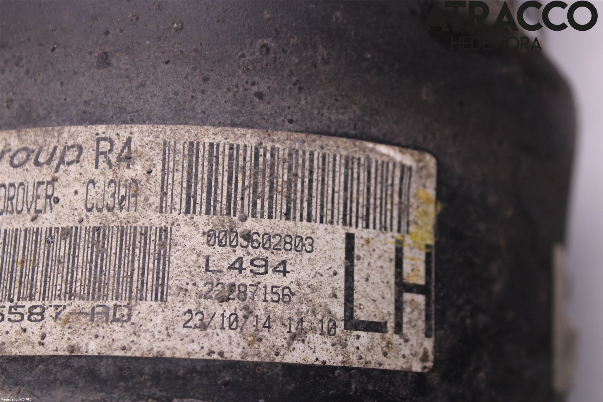 Landrover RANGE ROVER SPORT (L494) 14-22 Nivå-Luftfjädring Bälg