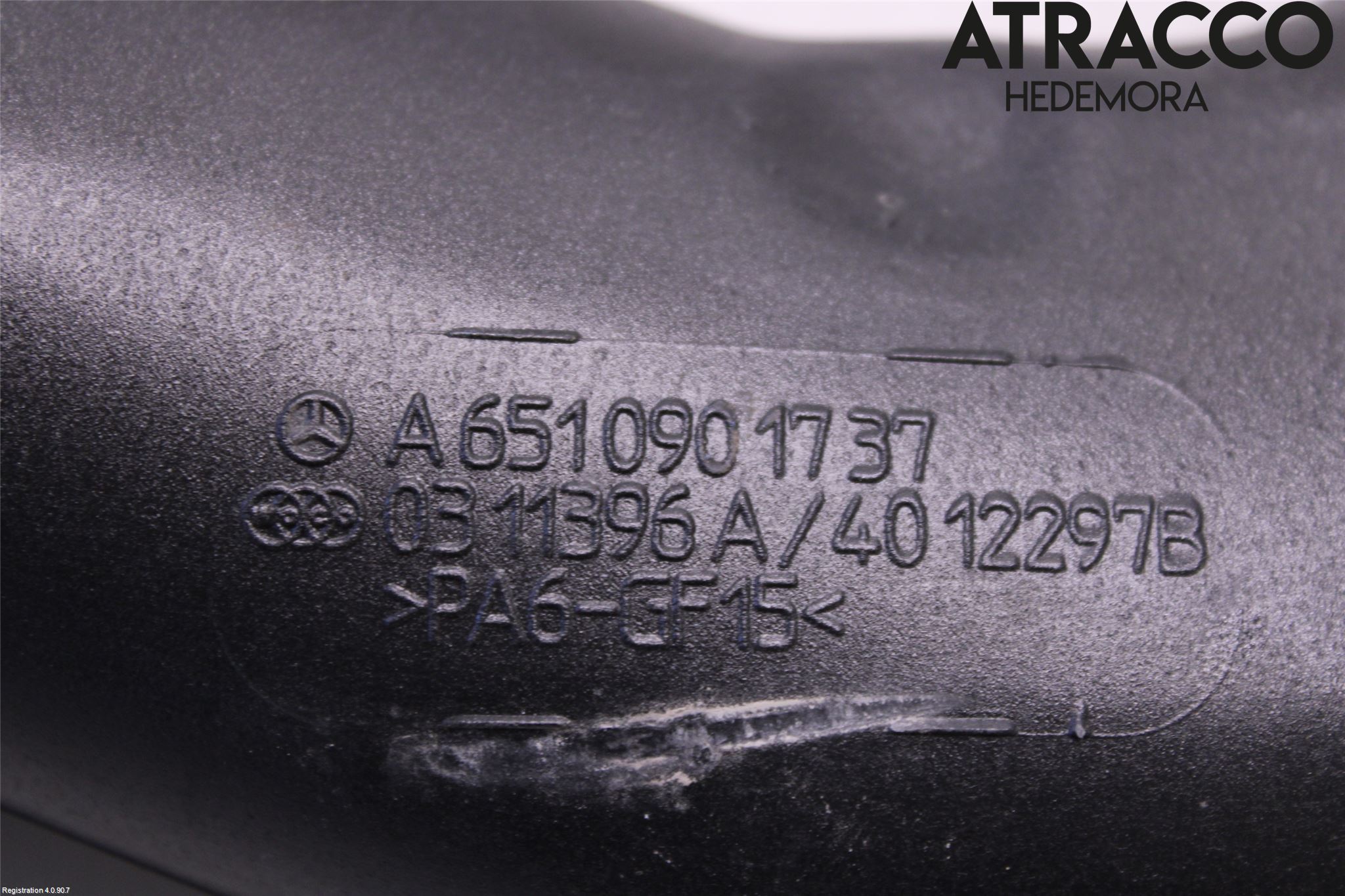 Mercedes-Benz MB CLA-KLASS (C117/X117) 13-19 Laddluft-Intercoolerrör