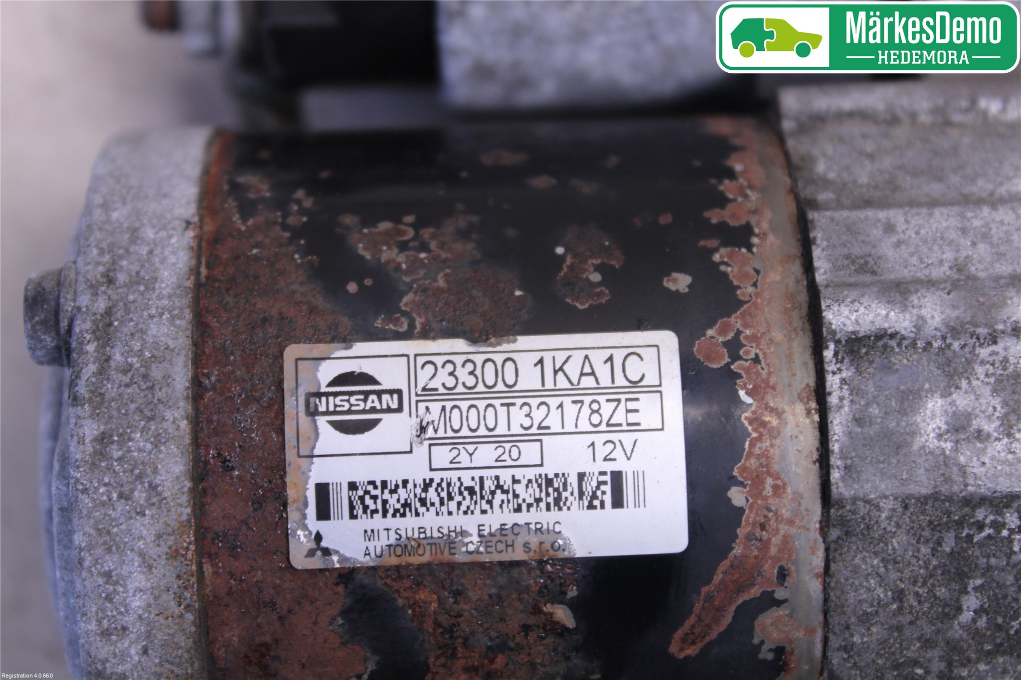 Nissan QASHQAI 10-14 Startmotor