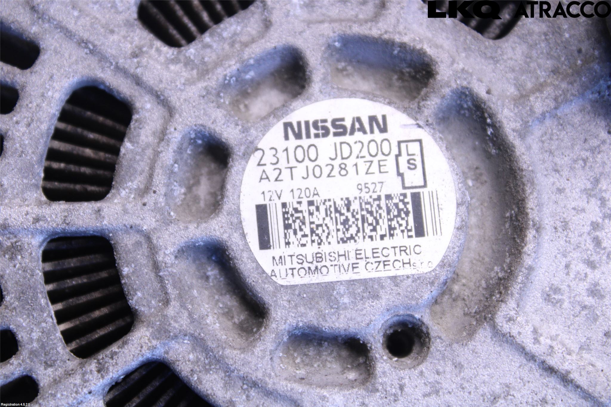 Nissan QASHQAI+2  08-10 Generator