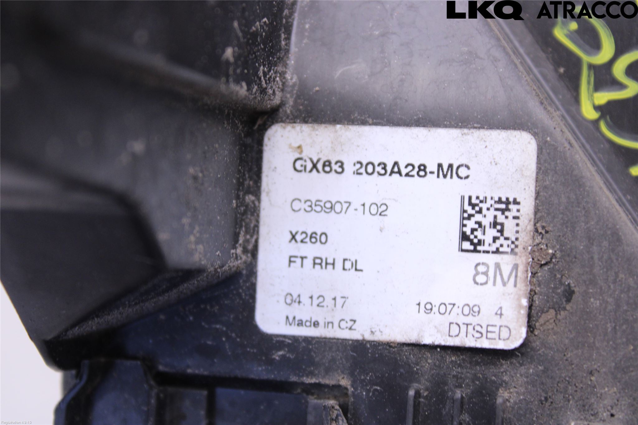 Jaguar XF (X260) 16-24 Låskista-Dörrlås