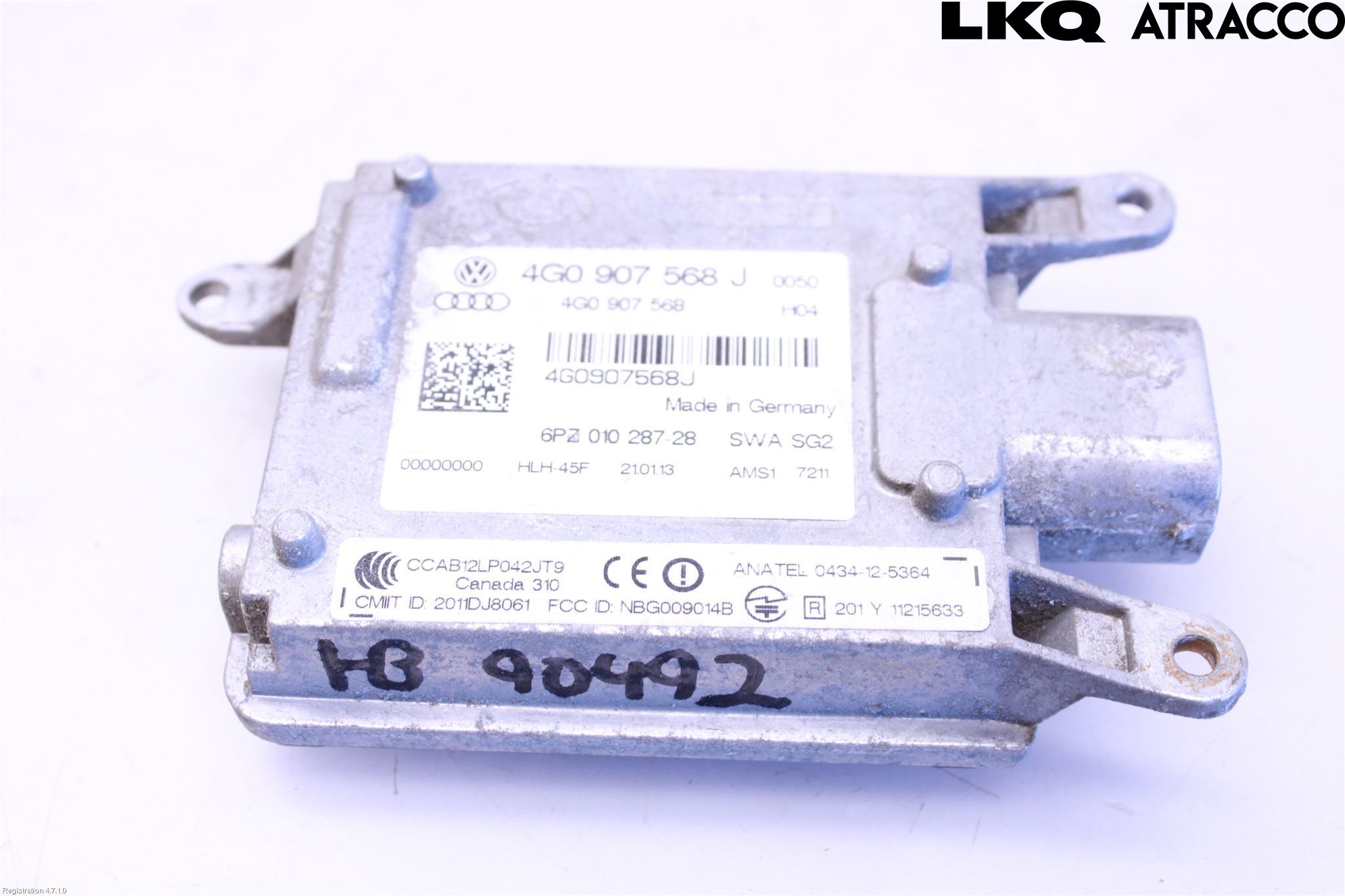 Audi A7/S7 4G 11-17 Sensor Aktivt Kollisionsskydd