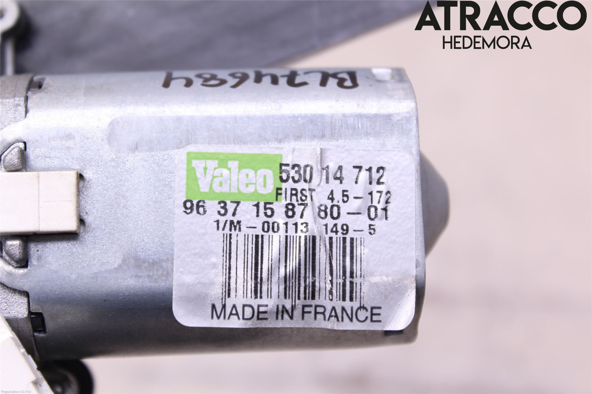 Mopedbil Ligier LIGIER JS 50 Torkarmotor Baklucka