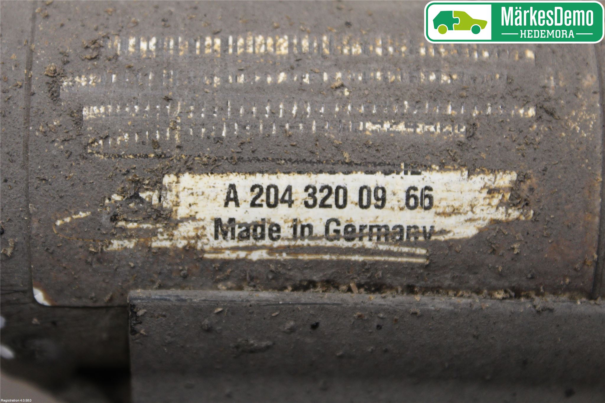 Mercedes-Benz MB C-KLASS (W204) 07-15 Fjäderben Fram Höger
