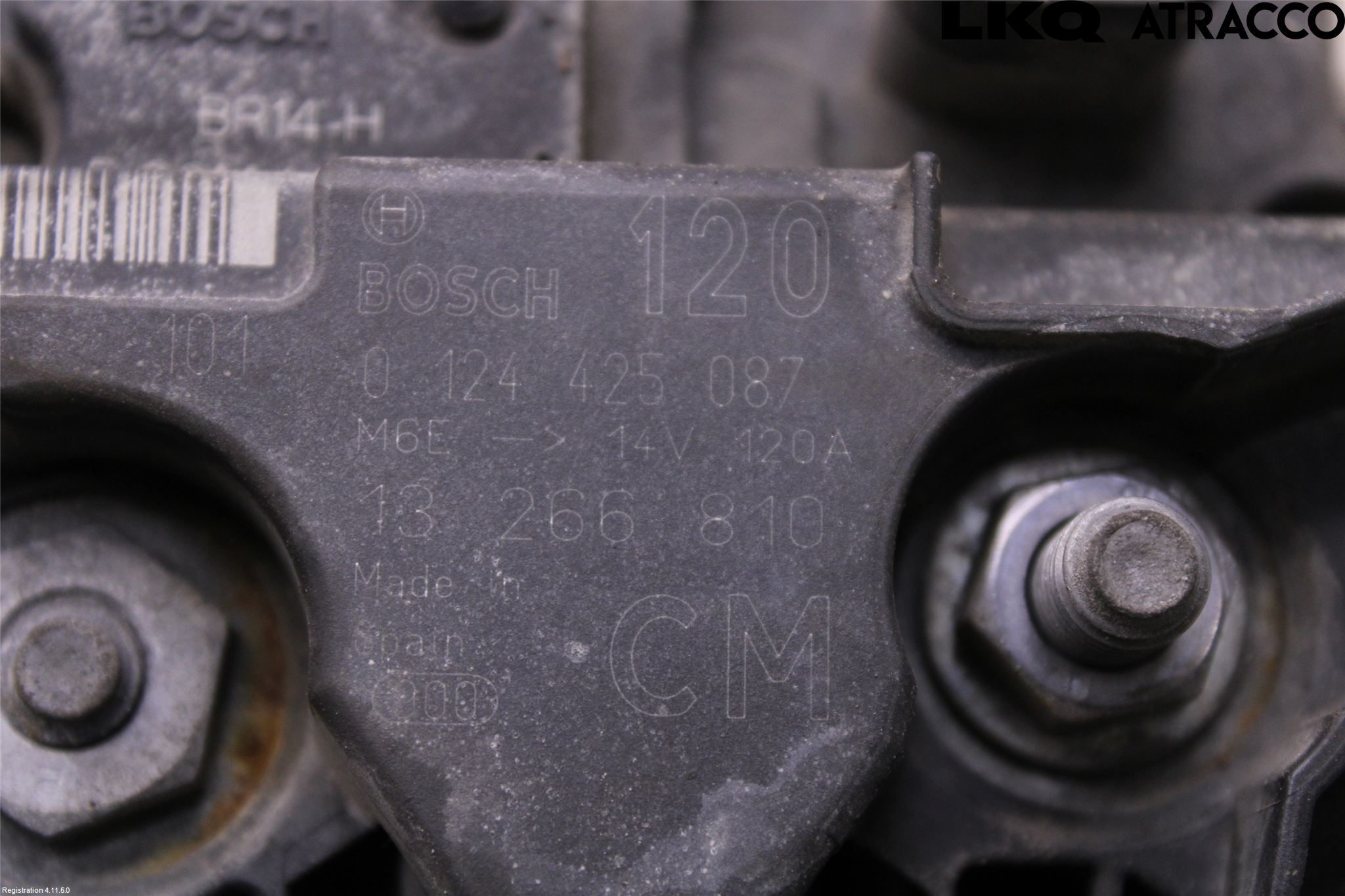 Opel ASTRA J 10-15 Generator
