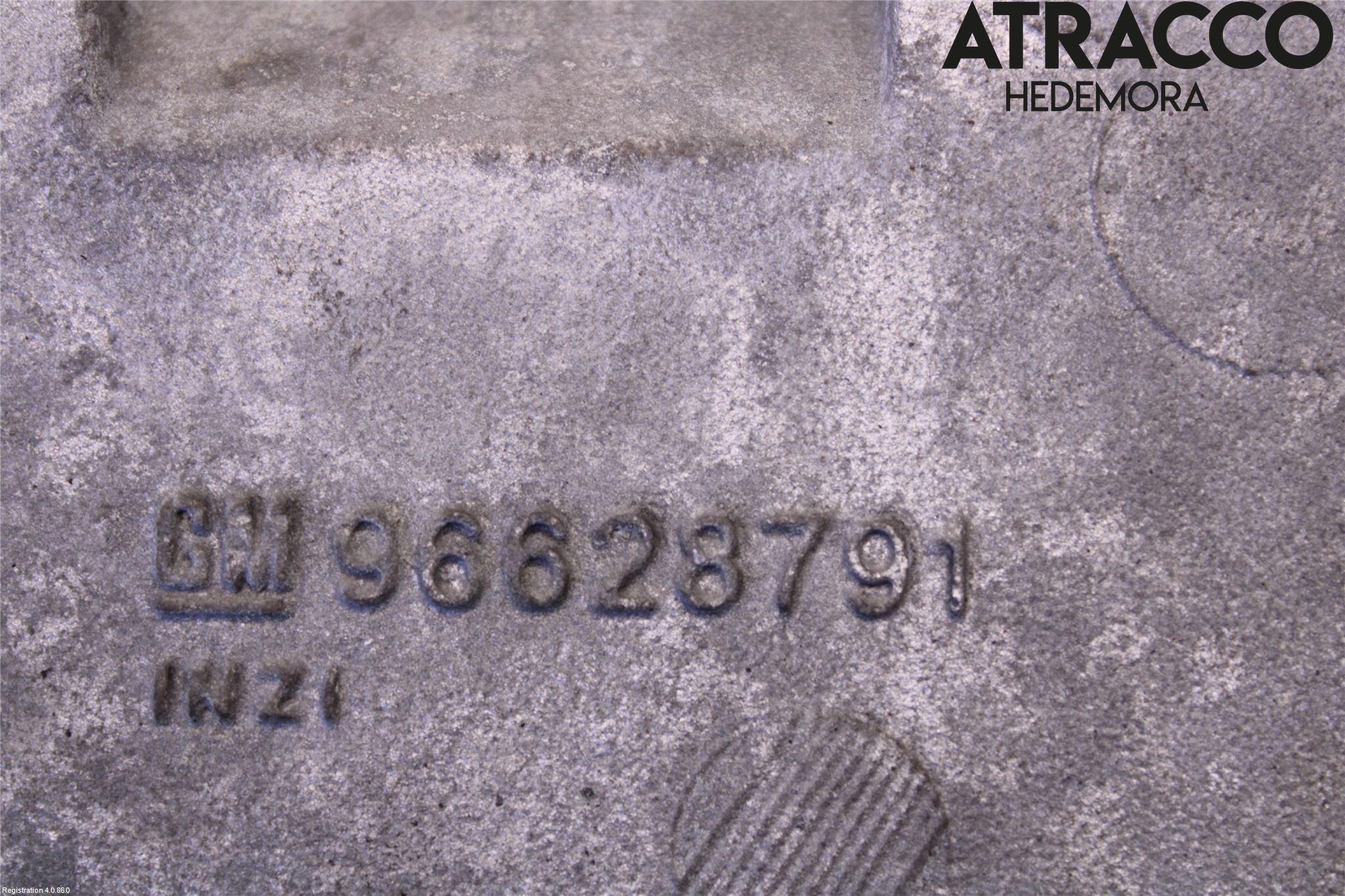 Chevrolet CAPTIVA Motorfäste