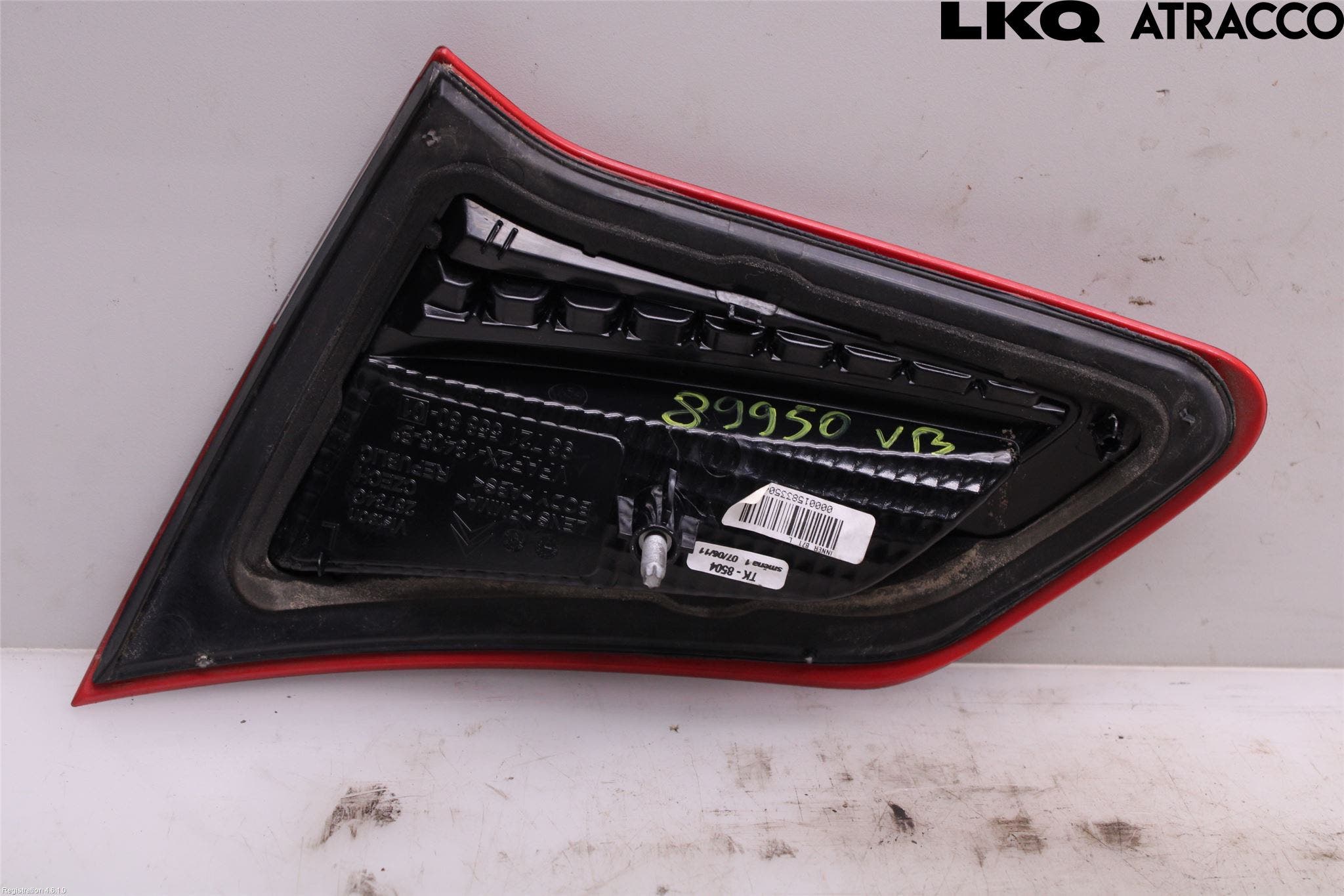 Citroen C4 II 11-18 Bakljus Lucka Vä