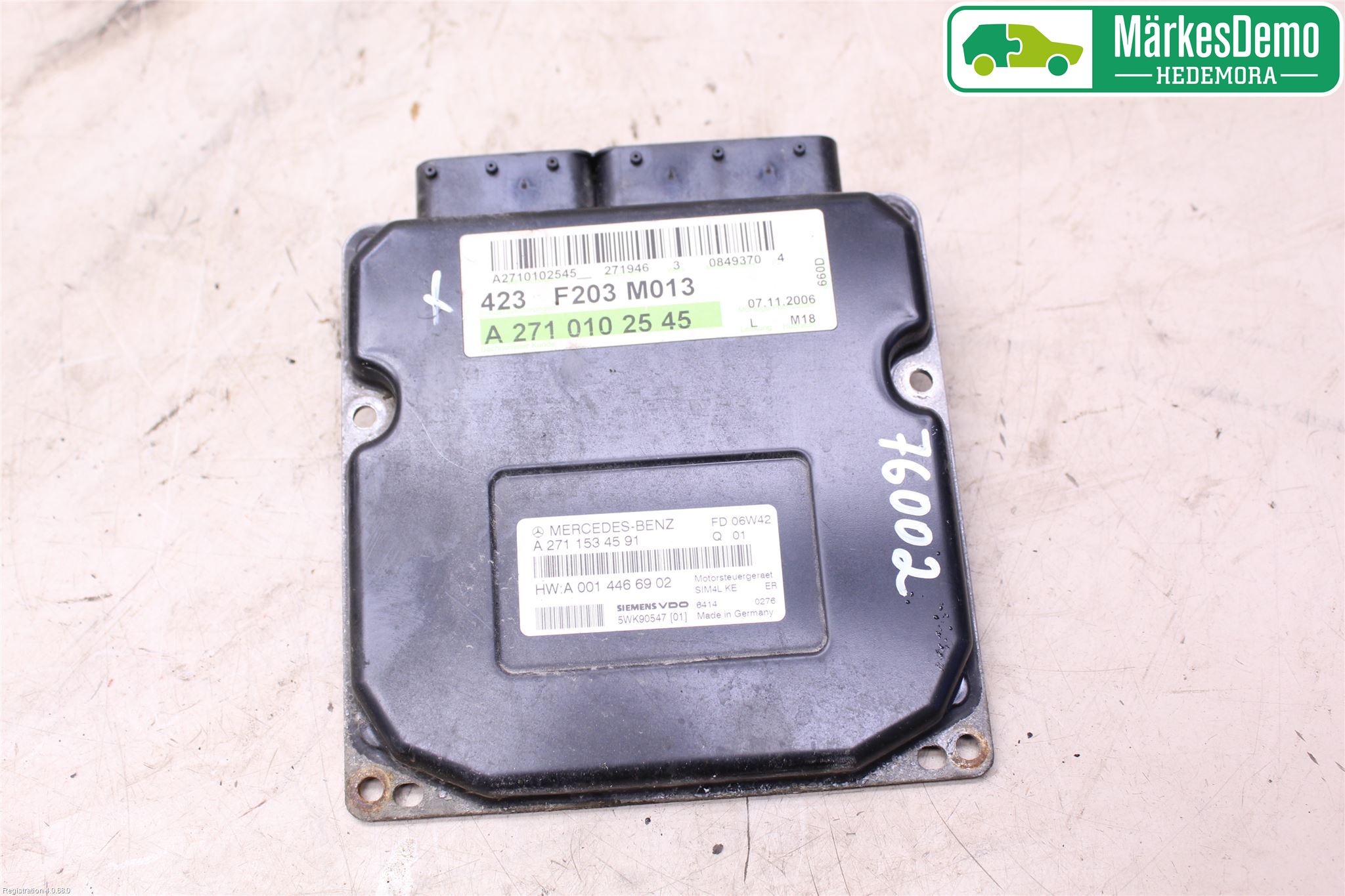 Mercedes-Benz MB C (203) 00-07 Styrenhet Insprut Bensin