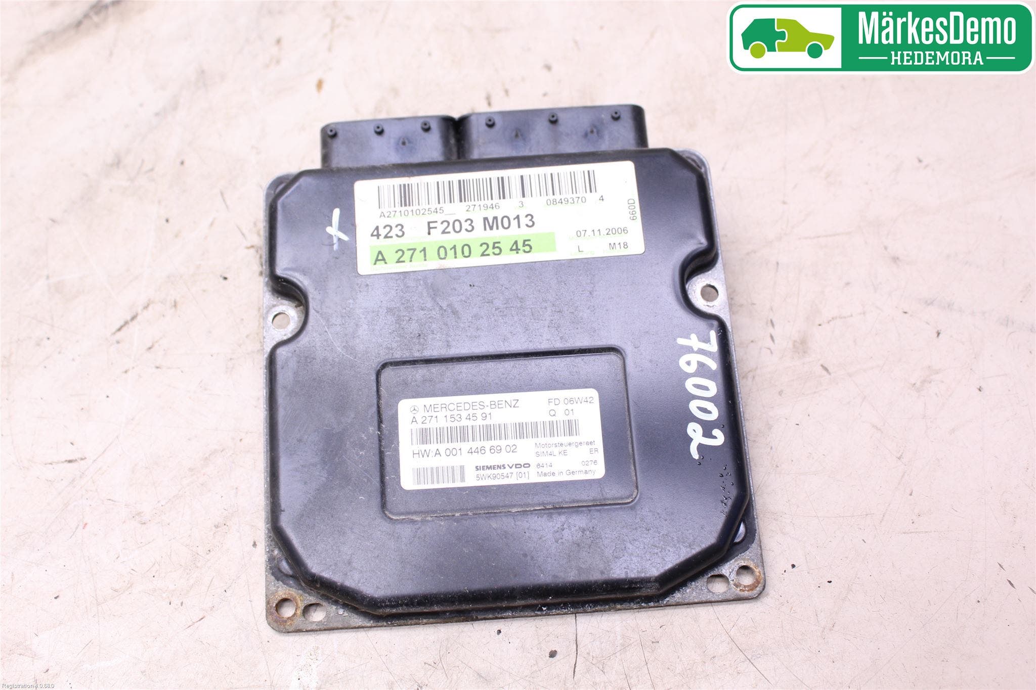 Mercedes-Benz MB C (203) 00-07 Styrenhet Insprut Bensin