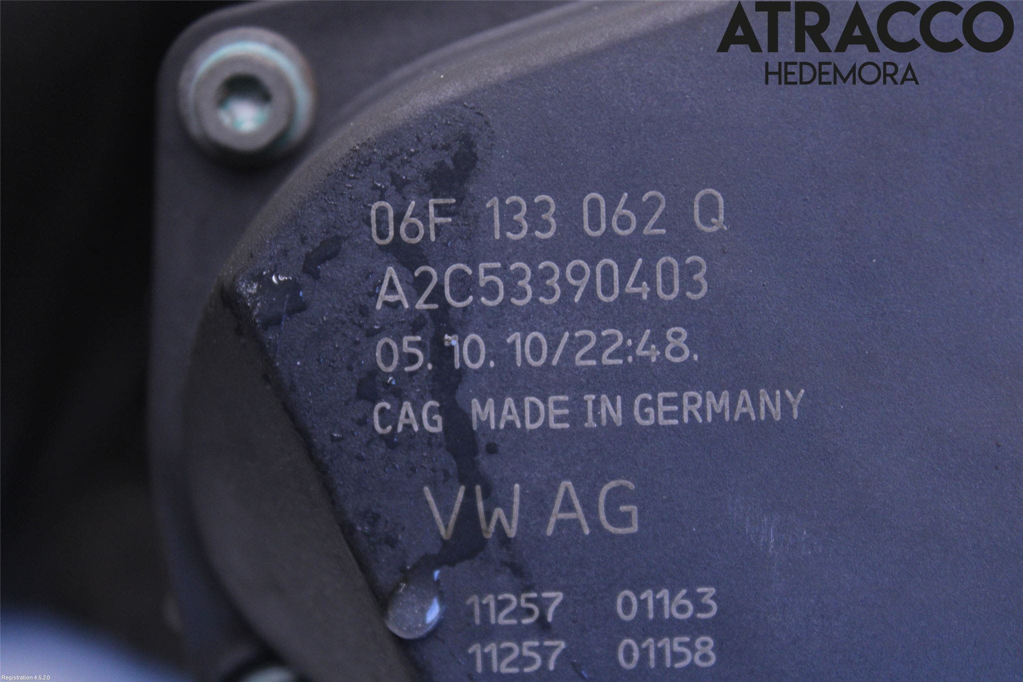 Audi A5 07-16 Injspjällhus