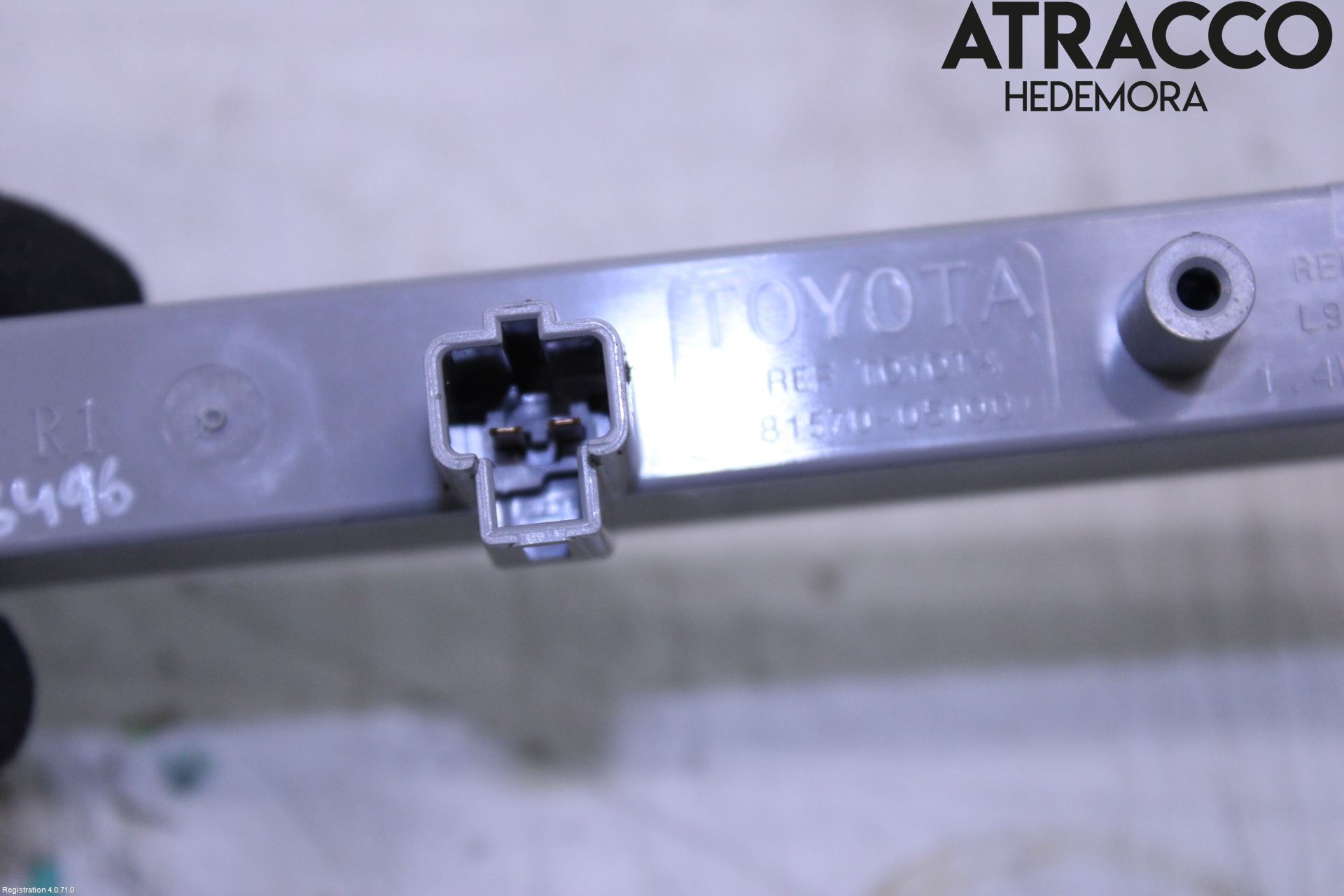Toyota VERSO 09-18 Bromsljus Bakruta