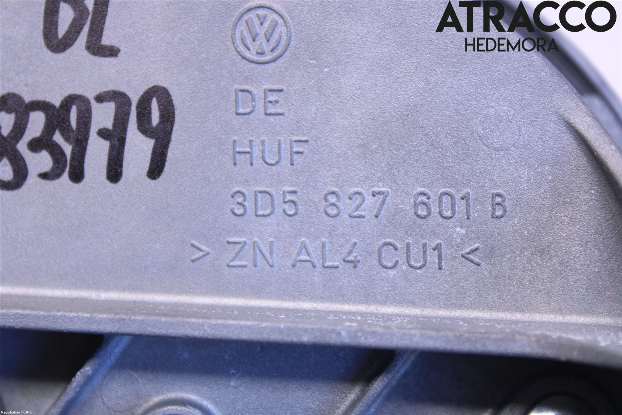 Volkswagen VW PHAETON Lås-Bakluckelås