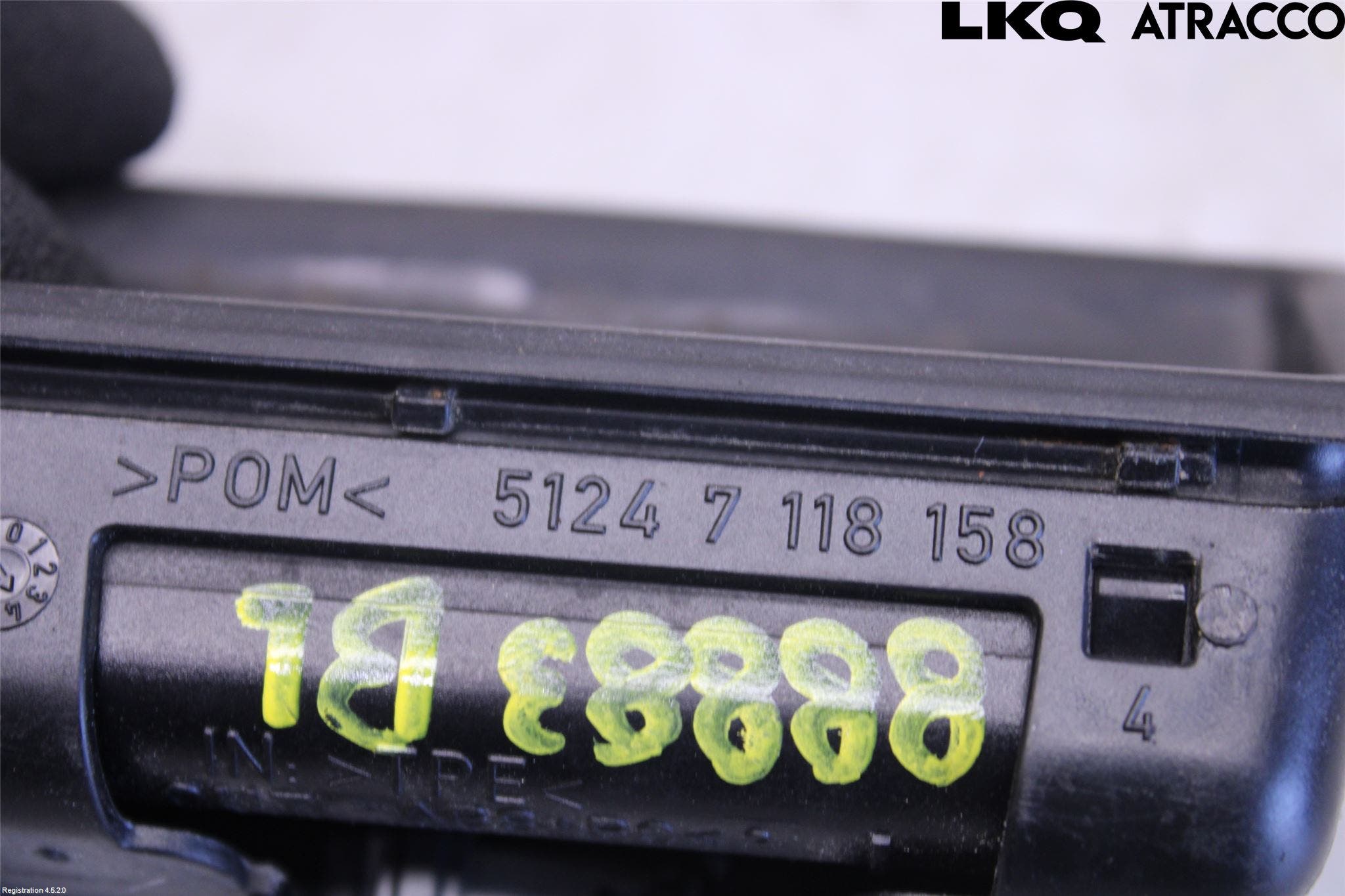 BMW 1 E82/88 Coupé/Cab 06-13 Bakluckehandtag