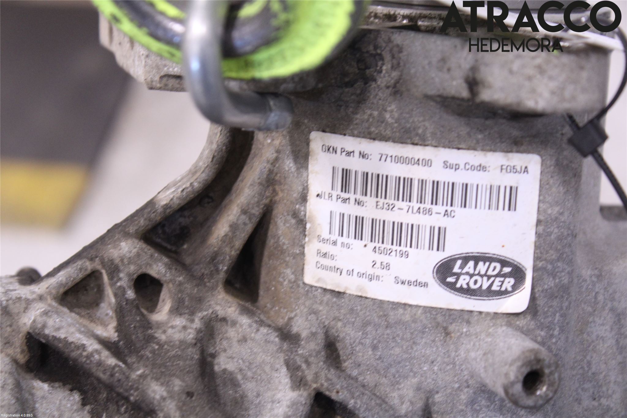 Landrover LAND ROVER DISCOVERY SPORT 15- Växel Fördelningslåda