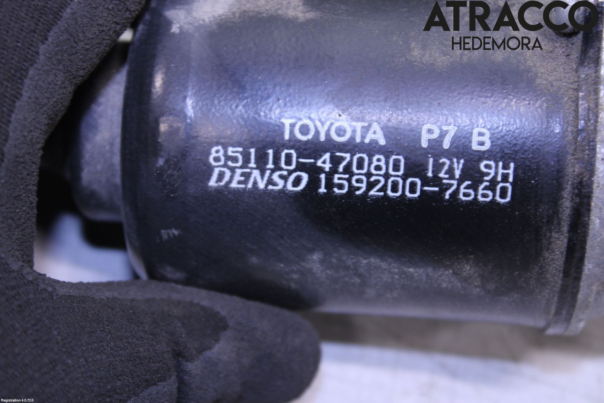 Toyota PRIUS NWH20 04-08 Torkarmotor Vindruta