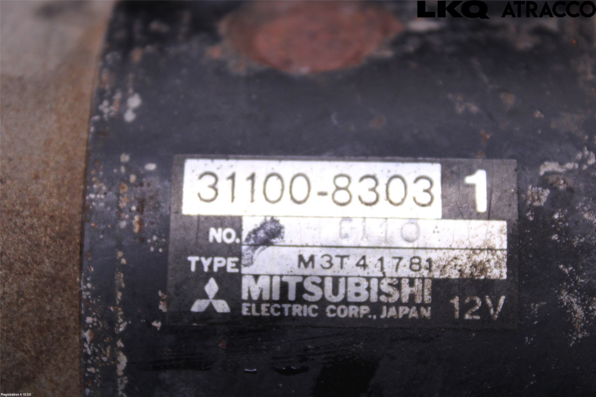 Suzuki ÖVRIGT/DIREKTIMP. Startmotor