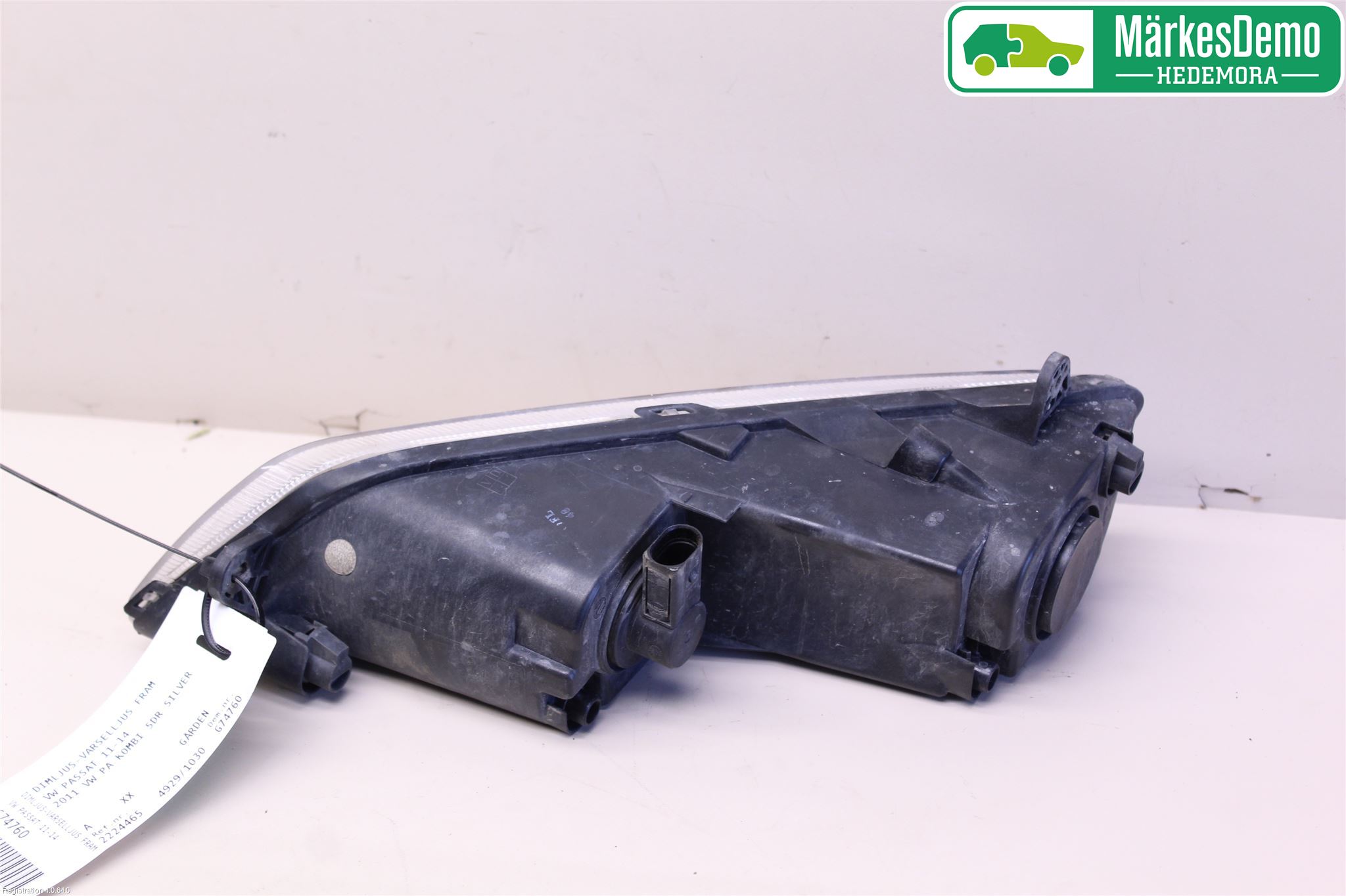Volkswagen VW PASSAT 11-14 Dimljus-Varselljus Fram