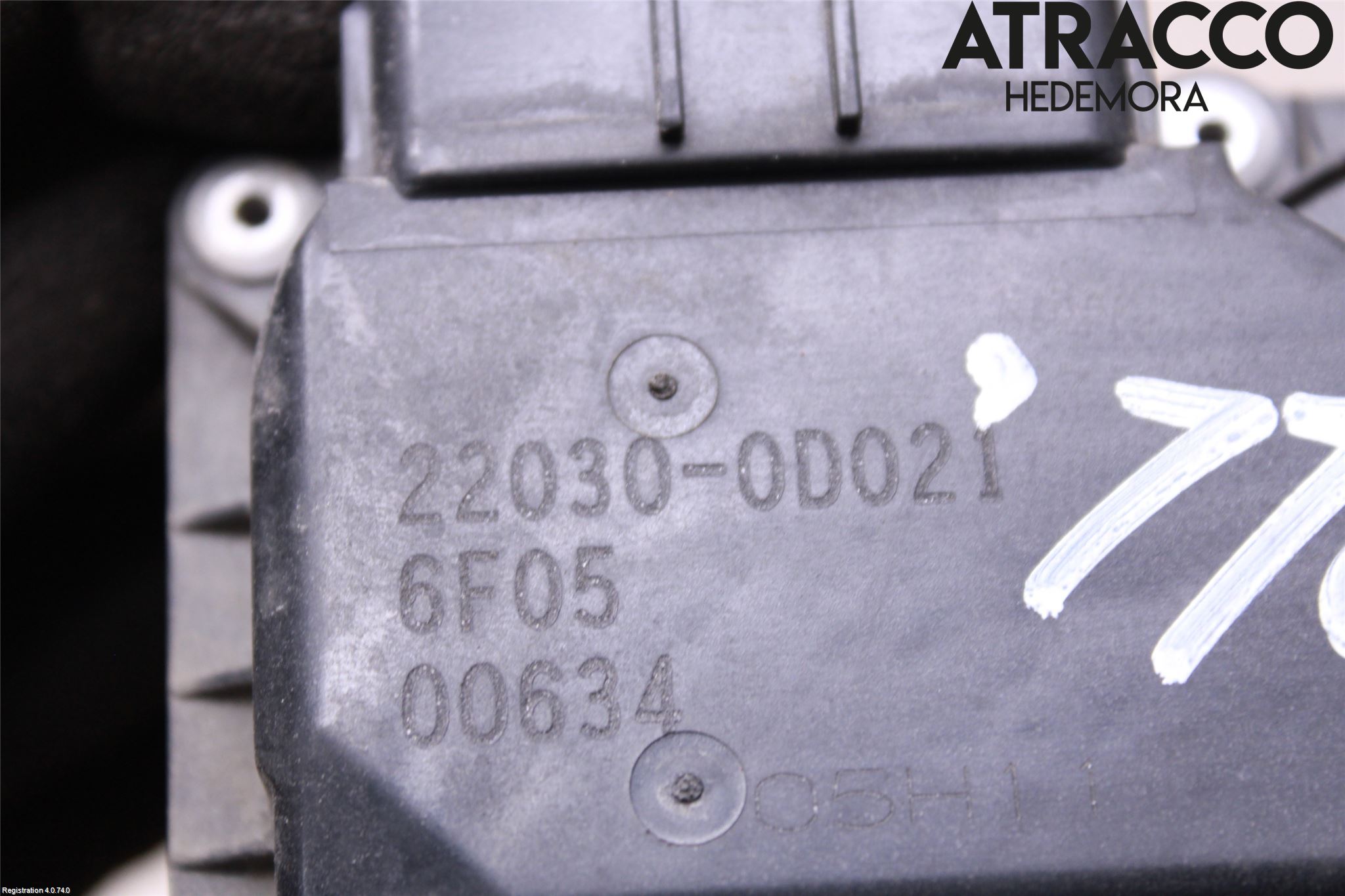 Toyota COROLLA 02-07 Injspjällhus