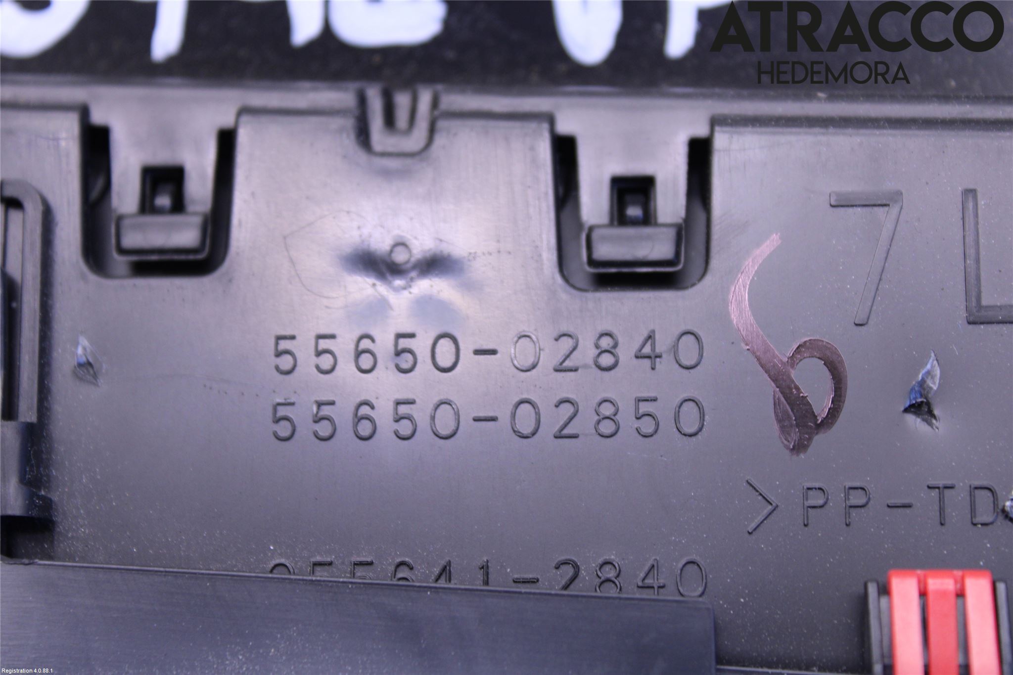 Toyota COROLLA 19- Defrosterkanal-Munstycke