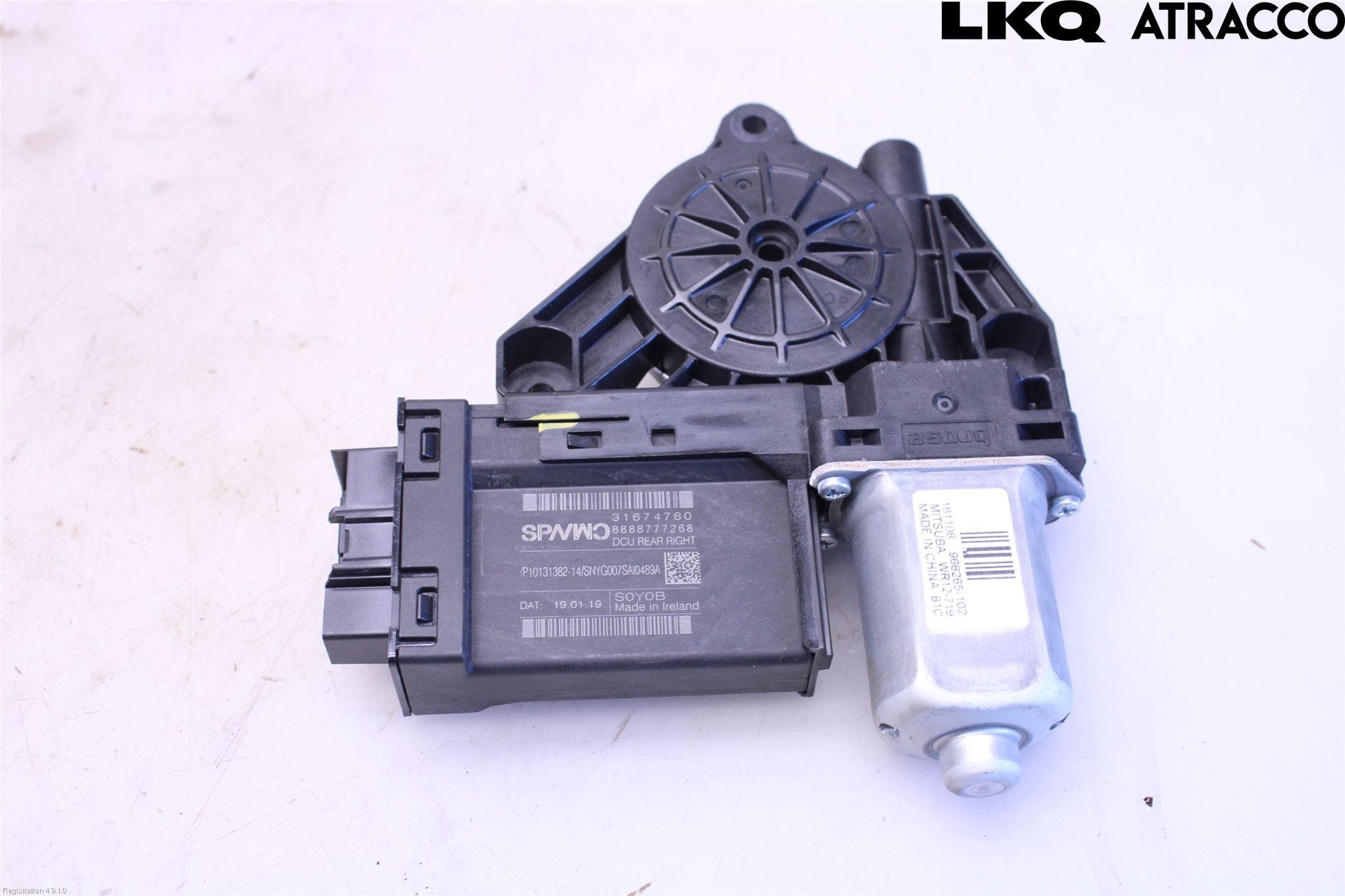 Volvo V60 19- Fönsterhissmotor