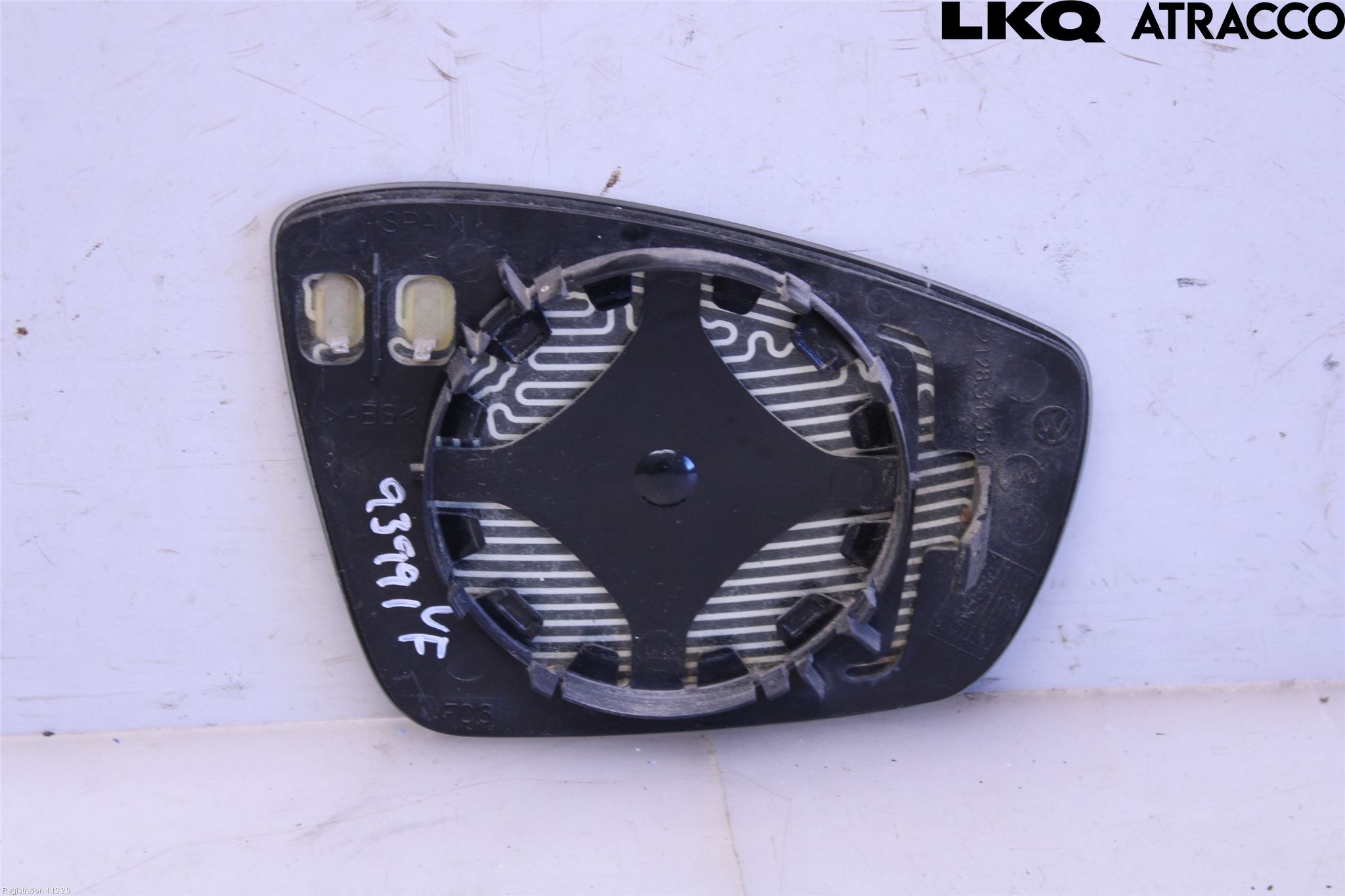 Volkswagen VW POLO 10-17 Spegelglas Vä