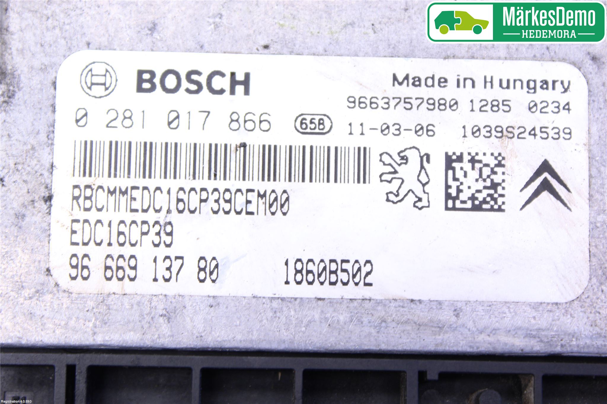 Mitsubishi OUTLANDER 07-12 Styrenhet Insprut Bensin