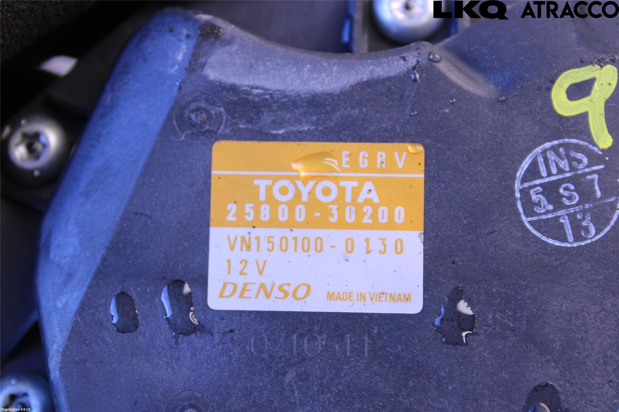 Toyota HILUX 05-16 Egr Ventil