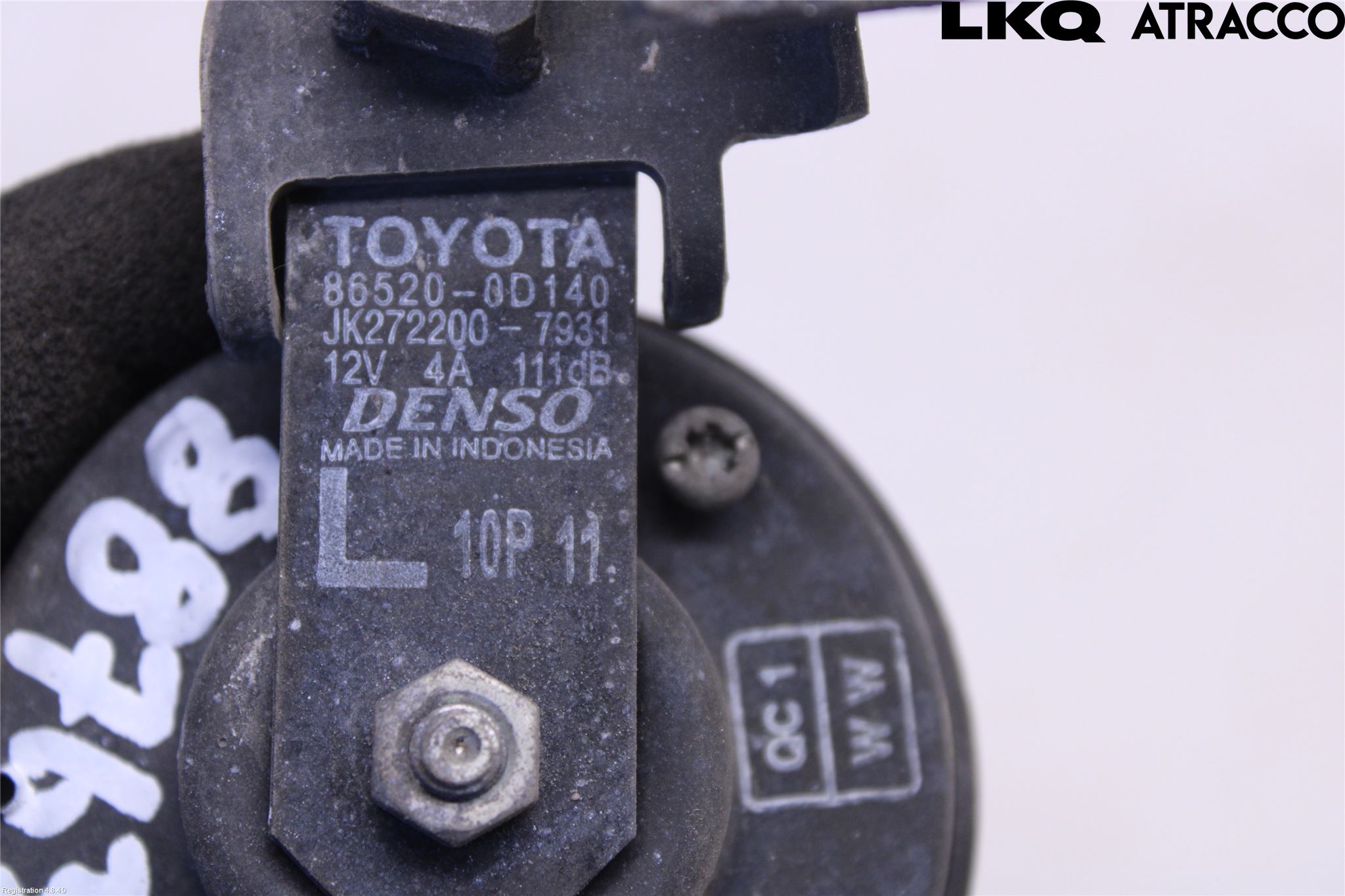 Toyota YARIS XP130 12-14 Signalhorn