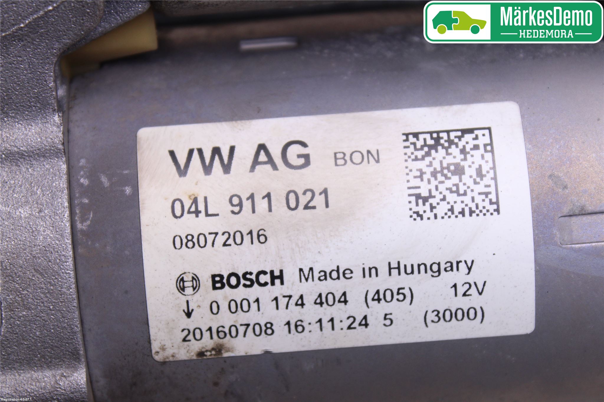 Audi Q5 09-16 Startmotor Diesel