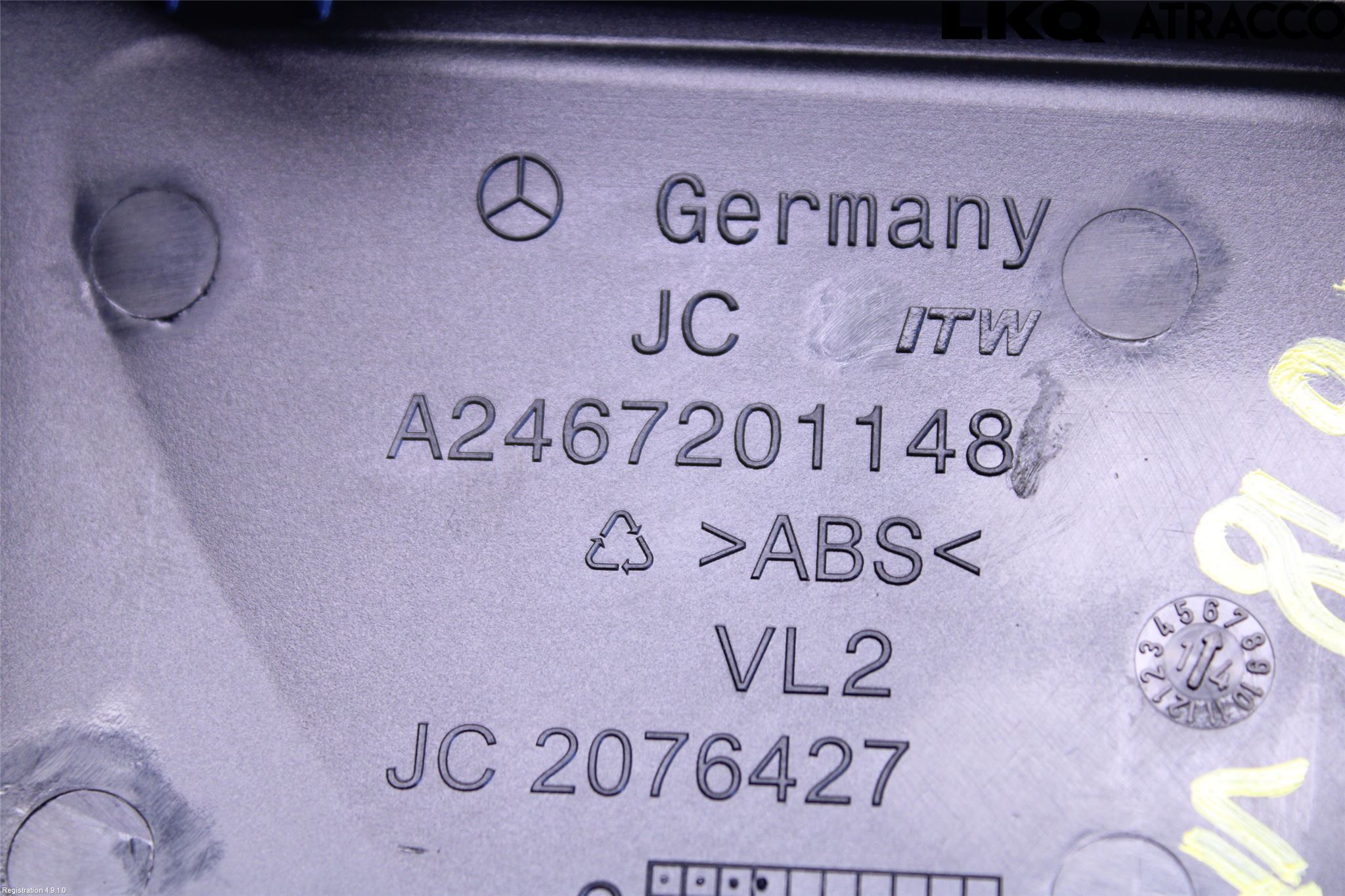 Mercedes-Benz MB GLA-KLASS (X156) 13-20 Dörrhandtag Inre Vä