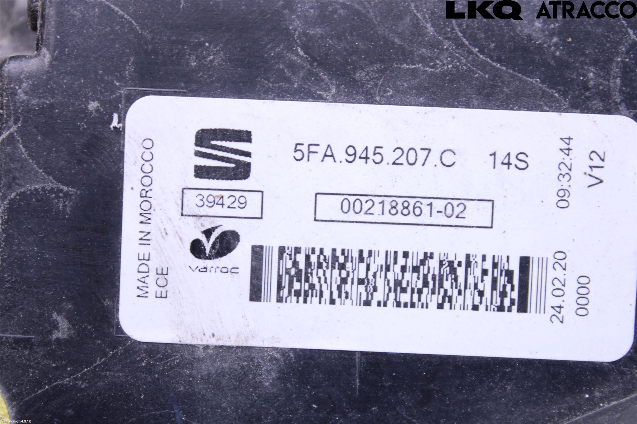 Seat LEON 20- Bakljus Vänster