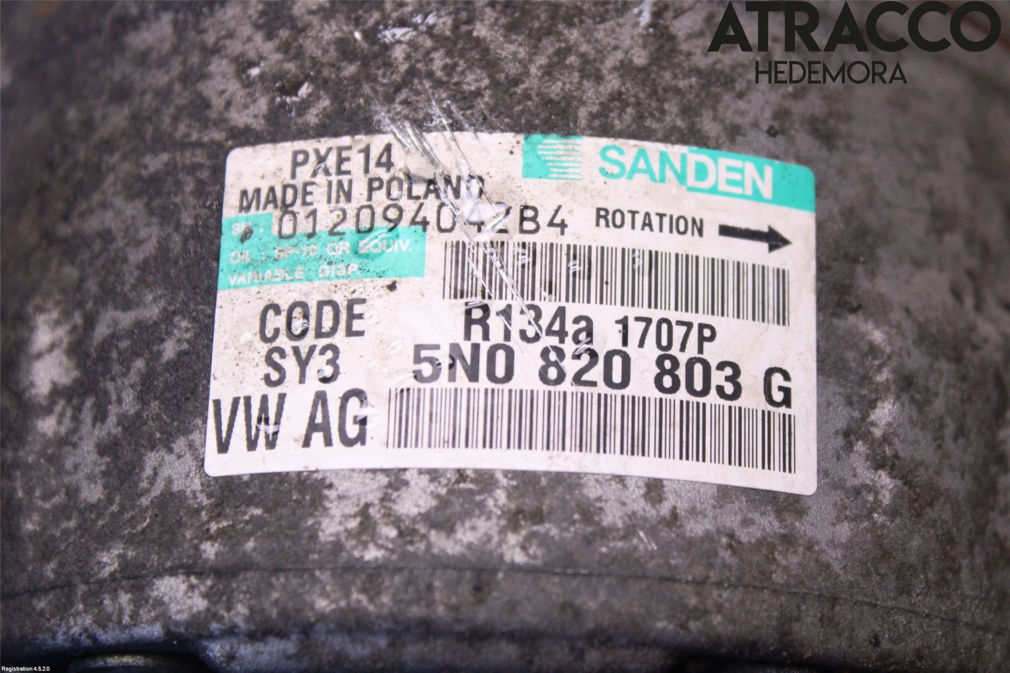 Skoda FABIA 07-14 Ac Kompressor