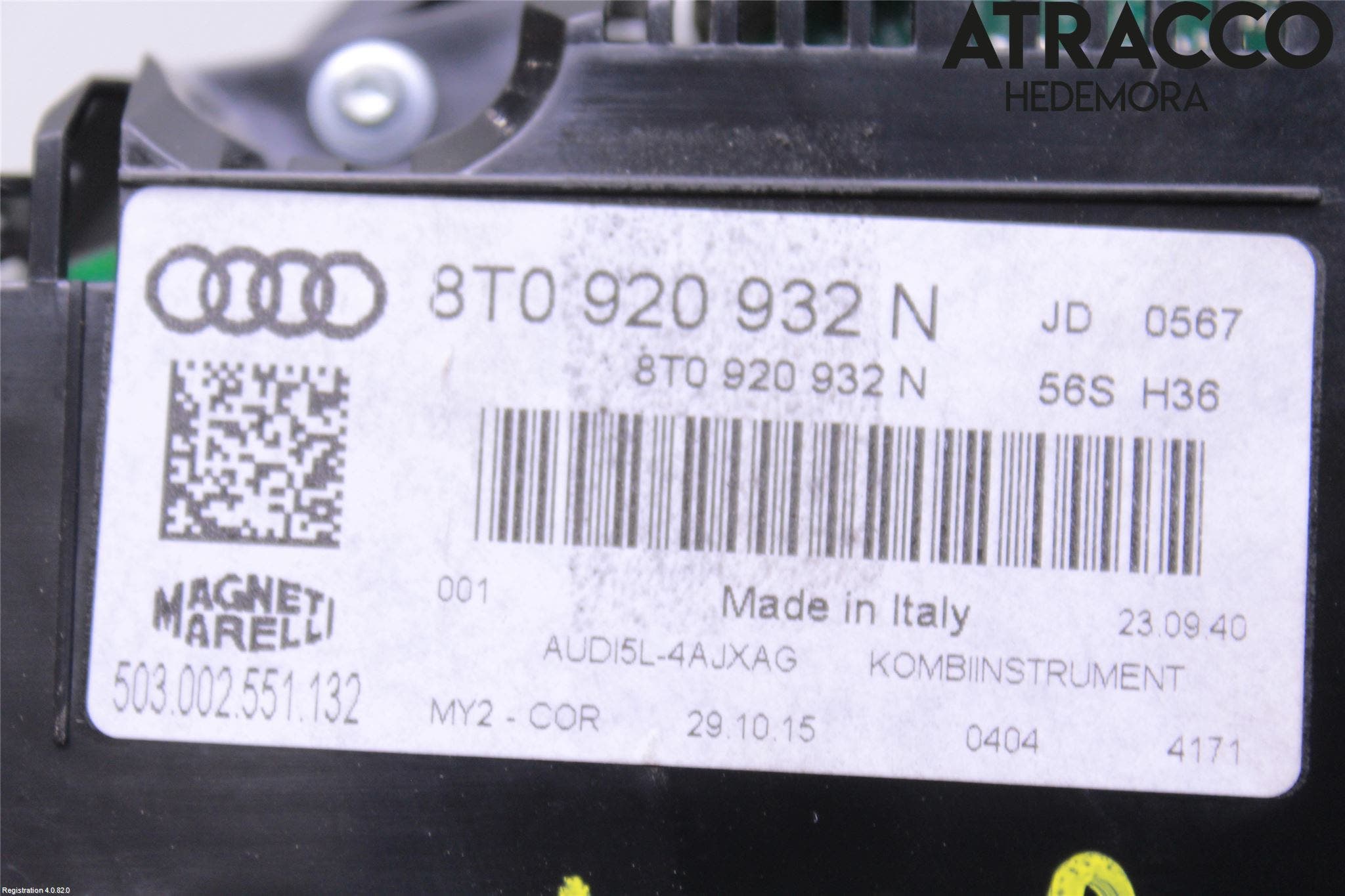 Audi A5 07-16 Instrument Komb