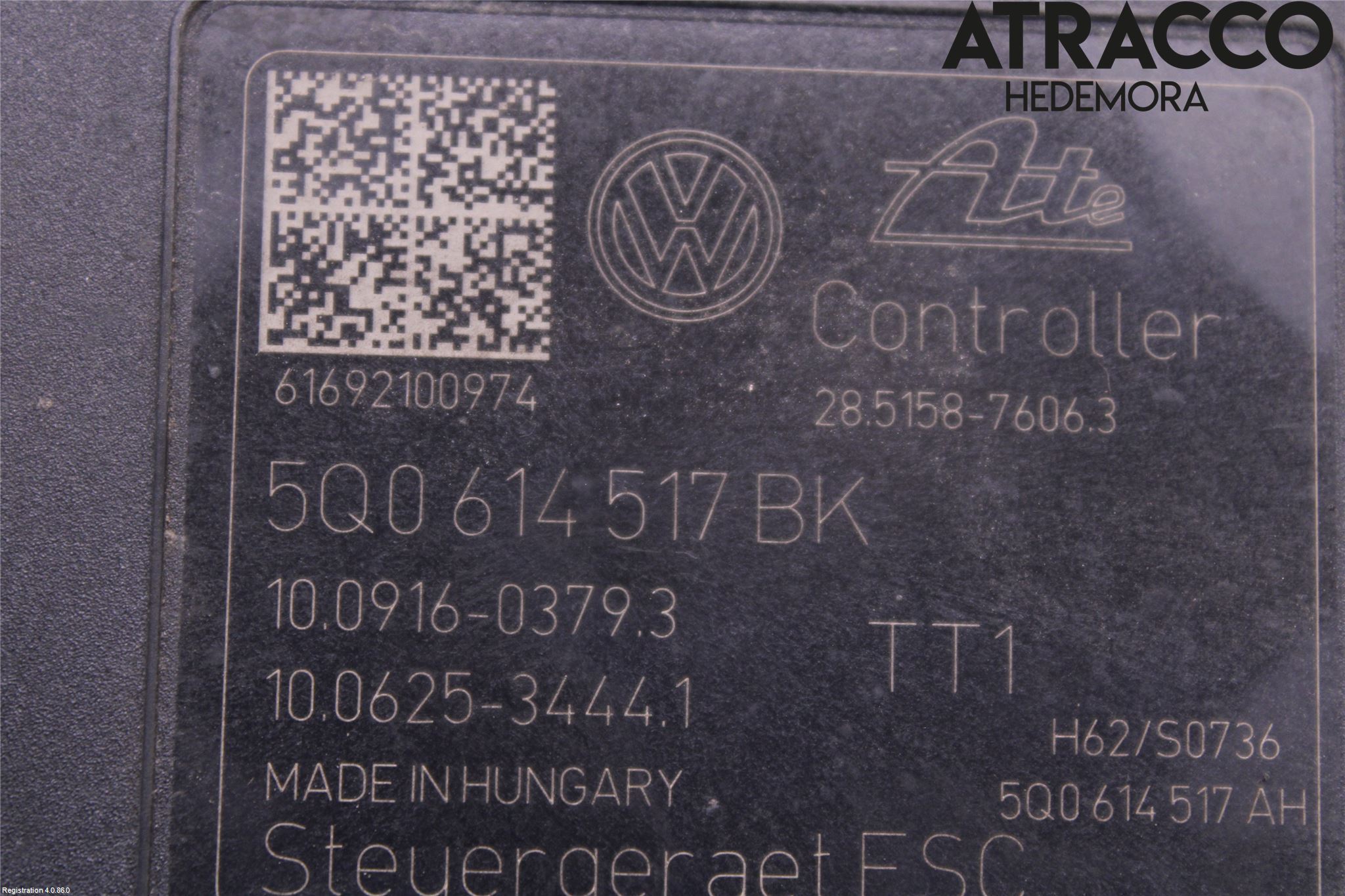 Volkswagen VW GOLF / E-GOLF VII 13-20 Abs Hydraulaggregat