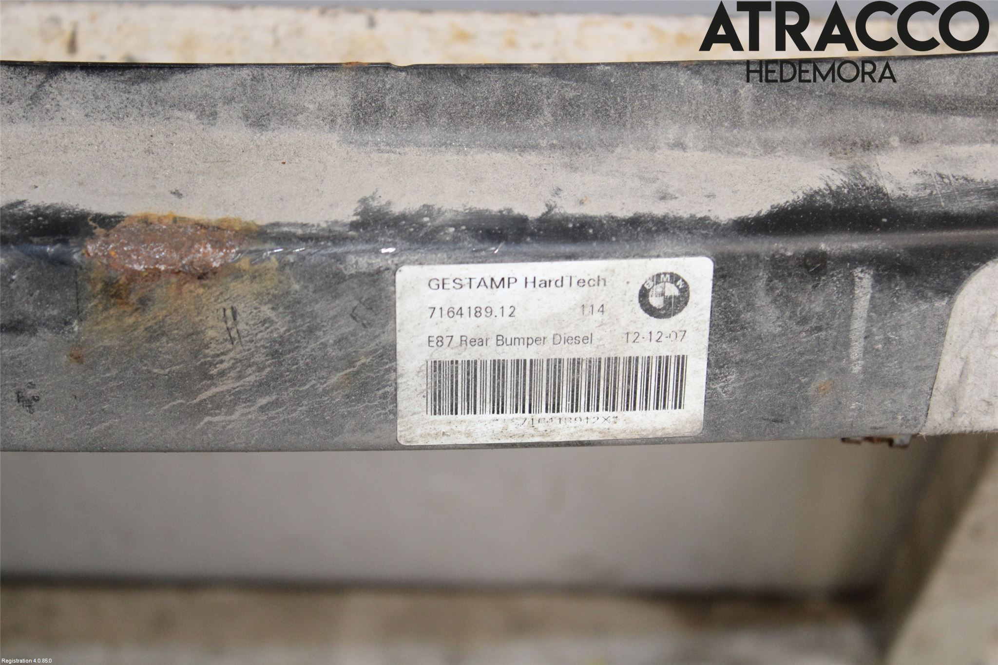 BMW 1 E87/81 5D/3D 03-11 Stötfångarbalk Bak